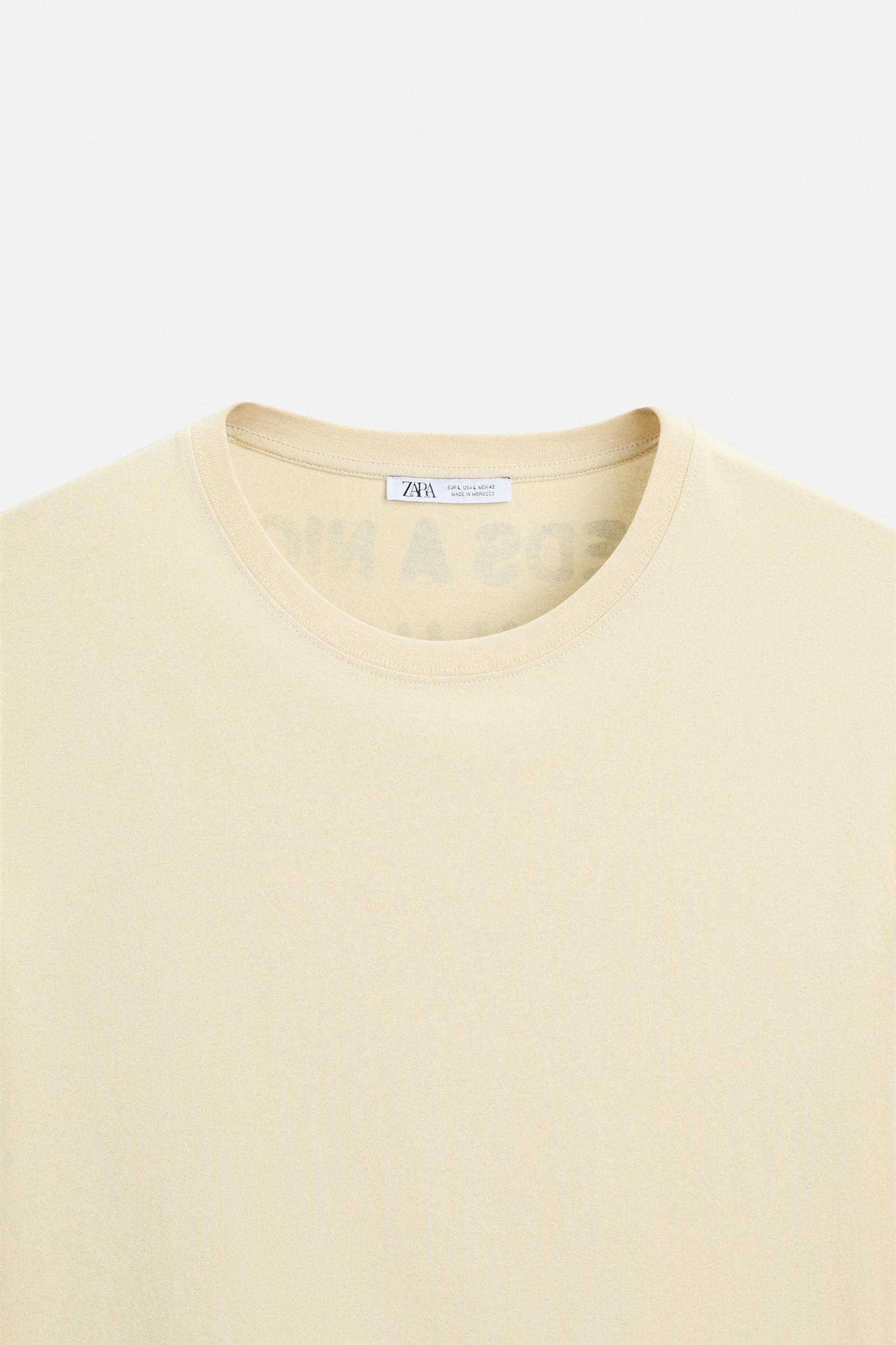 TEXT PRINT T-SHIRT Product Image