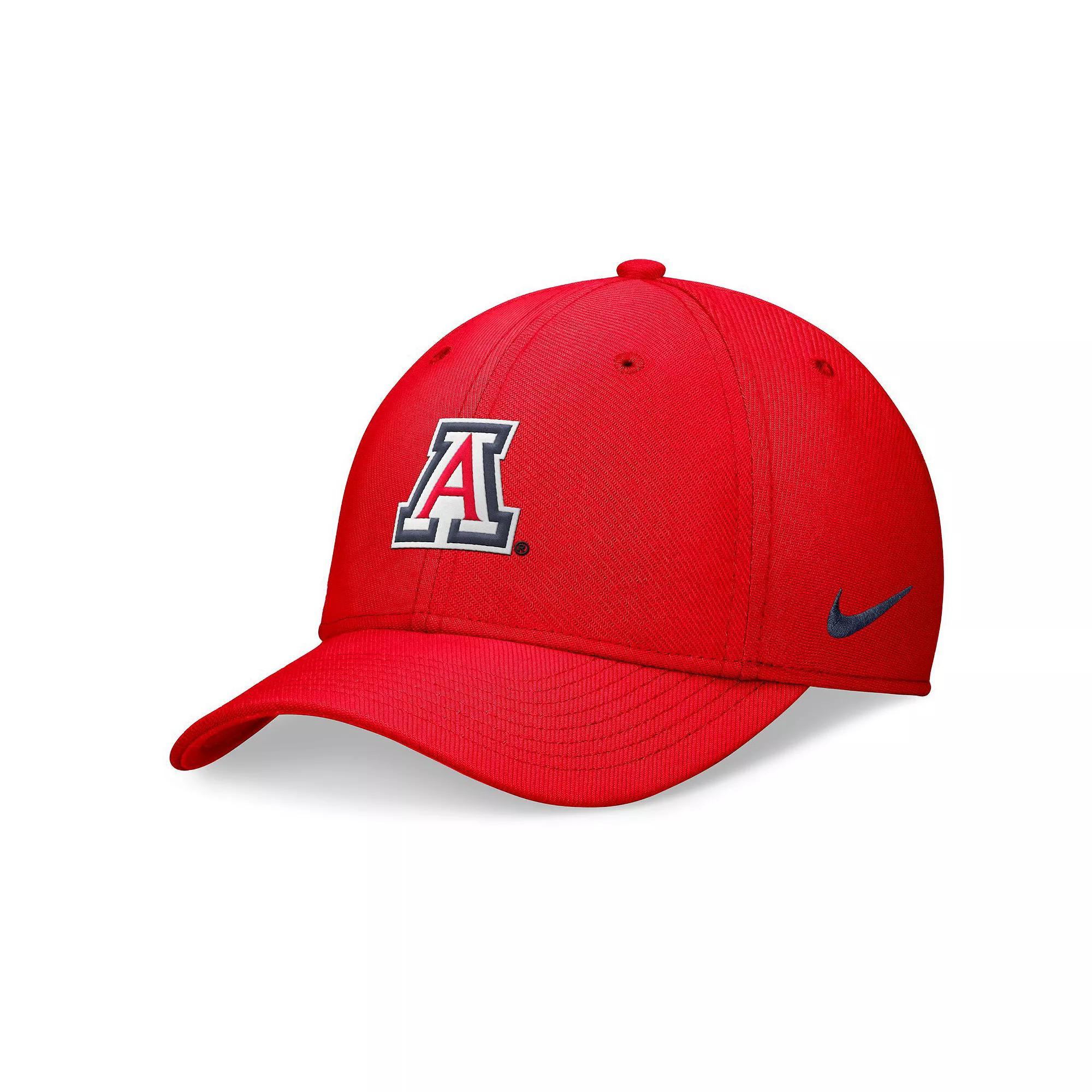 Men's Nike Red Arizona Wildcats 2024 On-Field Swoosh Flex Hat, Size: Small/Medium Product Image