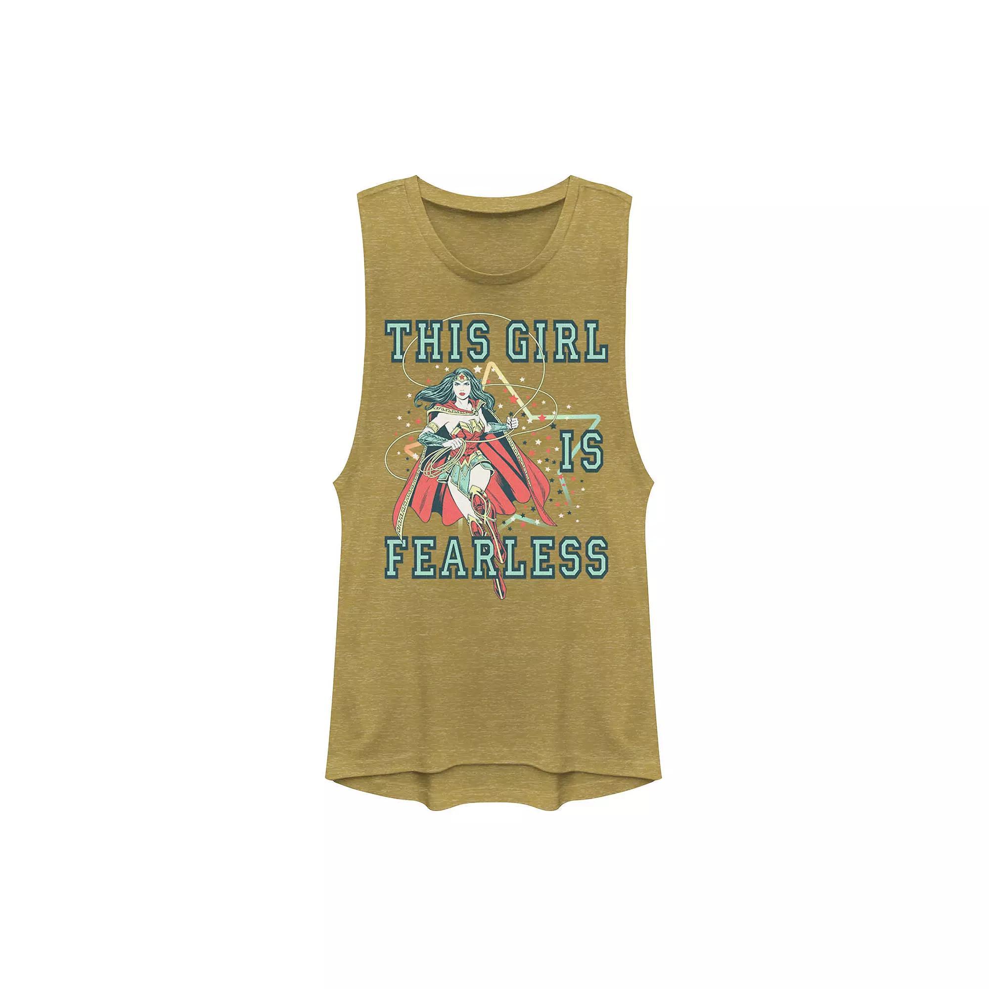 Juniors' Follow Paths Not People Outdoors Circle Graphic Muscle Tank Top, Girl's, Size: XL, Pine Grey Product Image