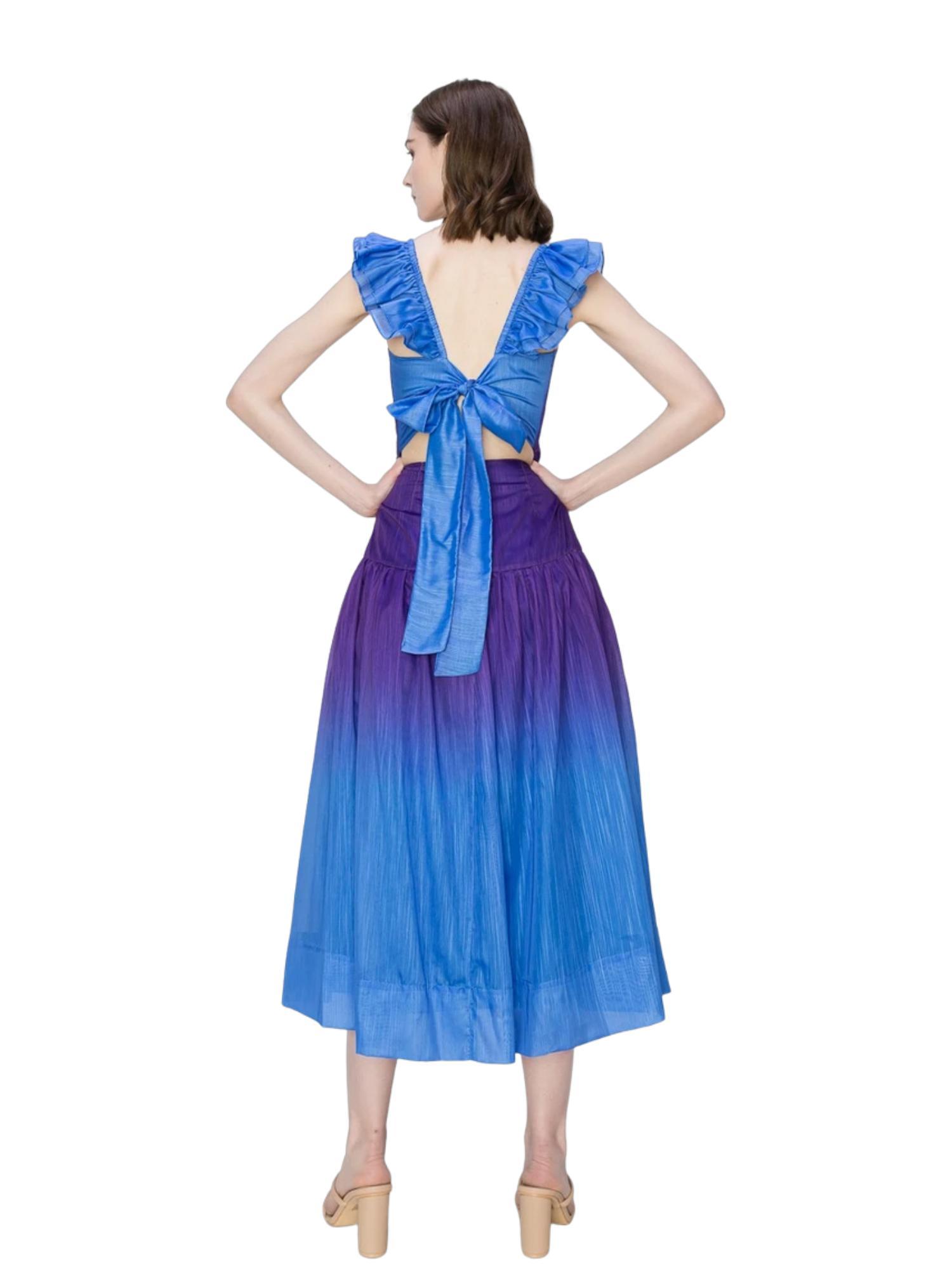 Ina Ombre Ruffle Dress Product Image