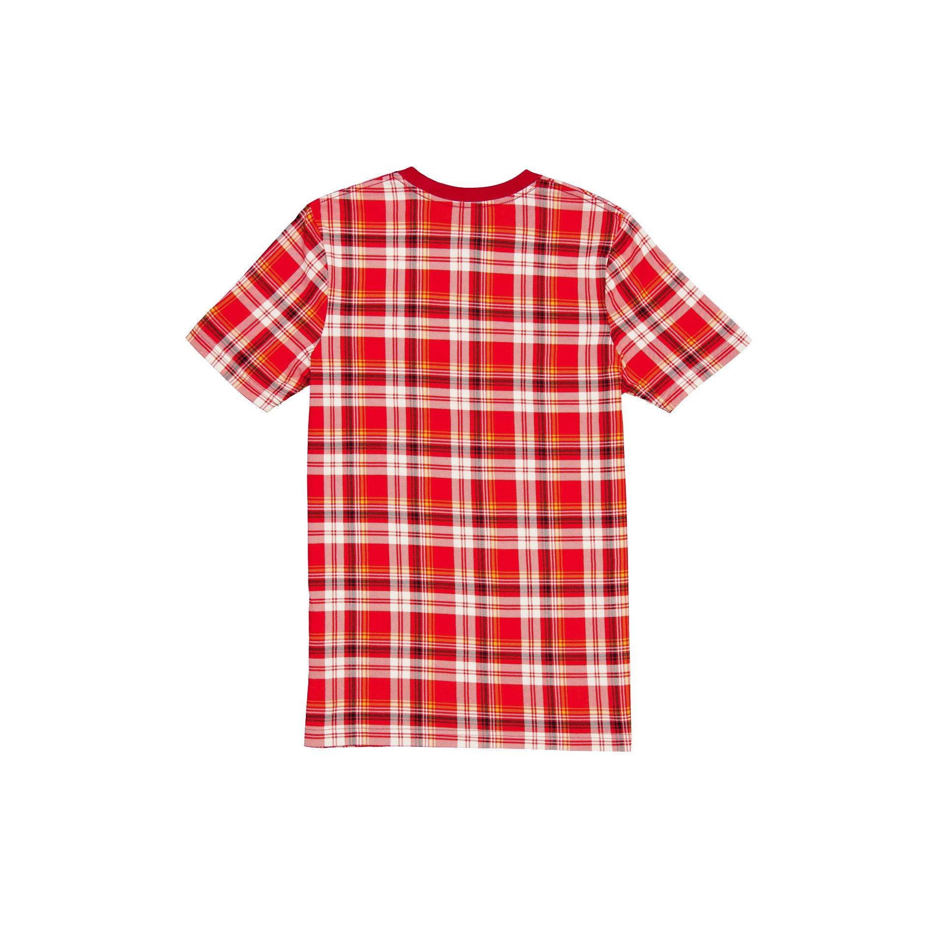 Miami Dolphins 3rd Down Plaid T-Shirt Male Product Image