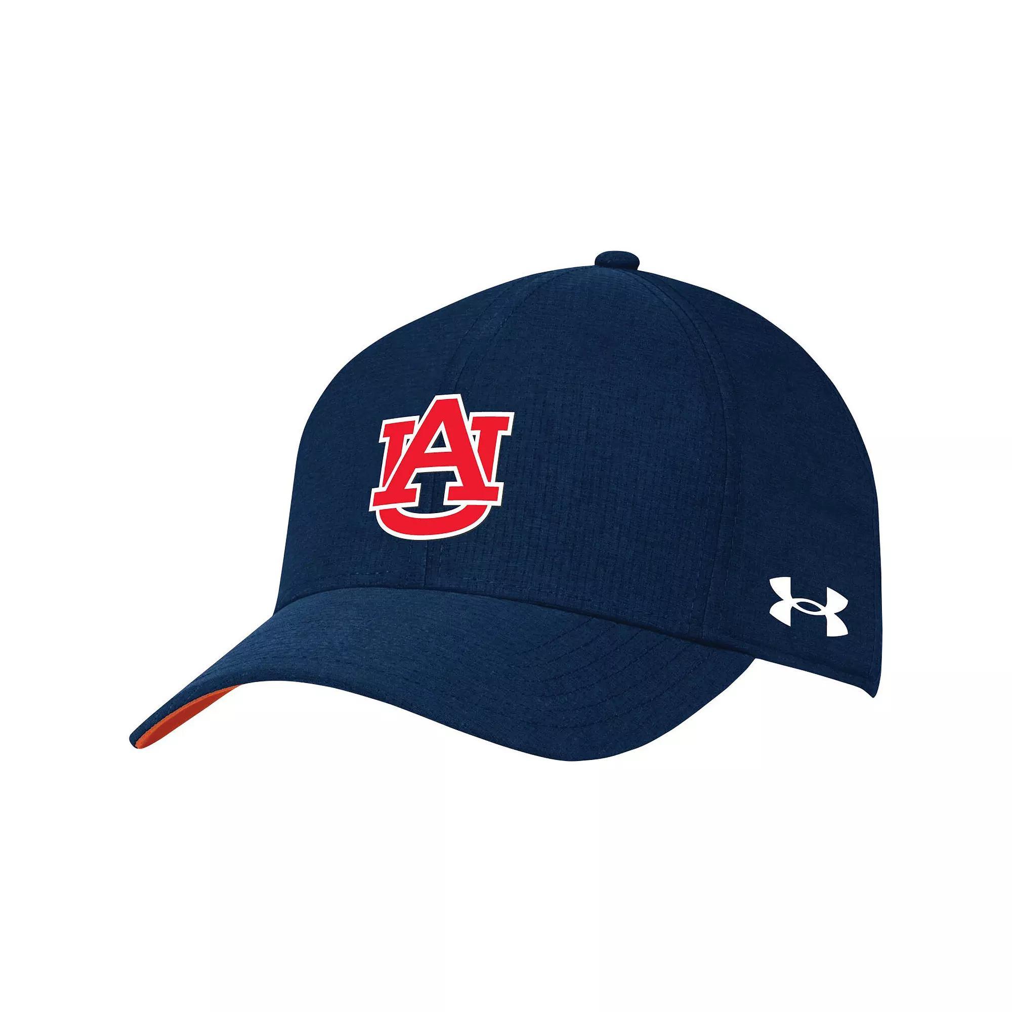 Womens Under Armour Auburn Tigers Logo Adjustable Hat, Blue Product Image
