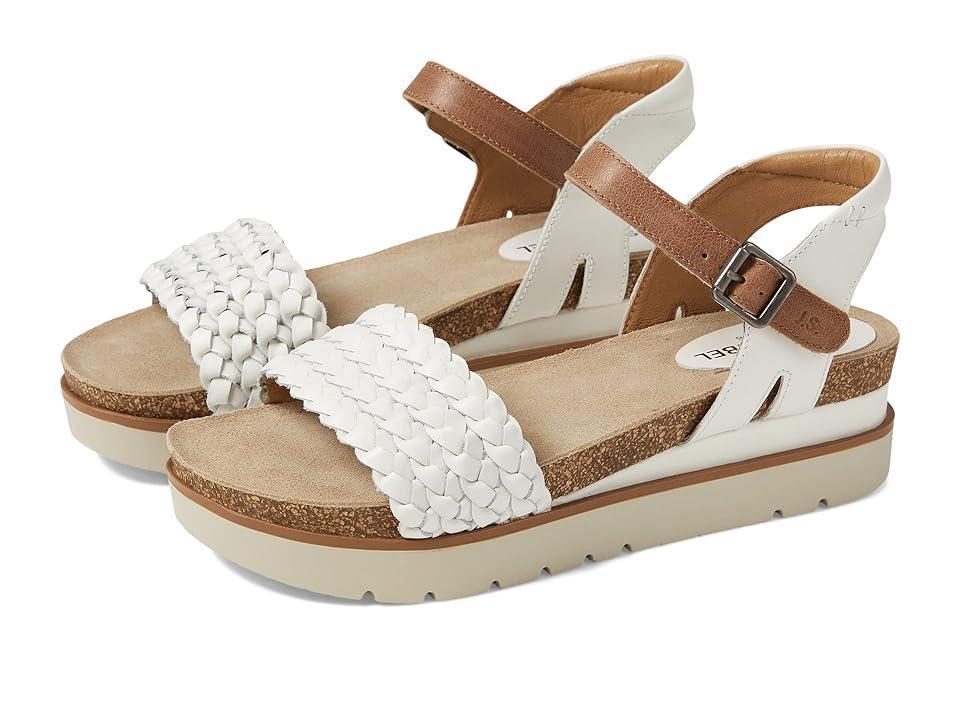 Josef Seibel Womens Clea 16 Woven Leather Platform Sandals Product Image
