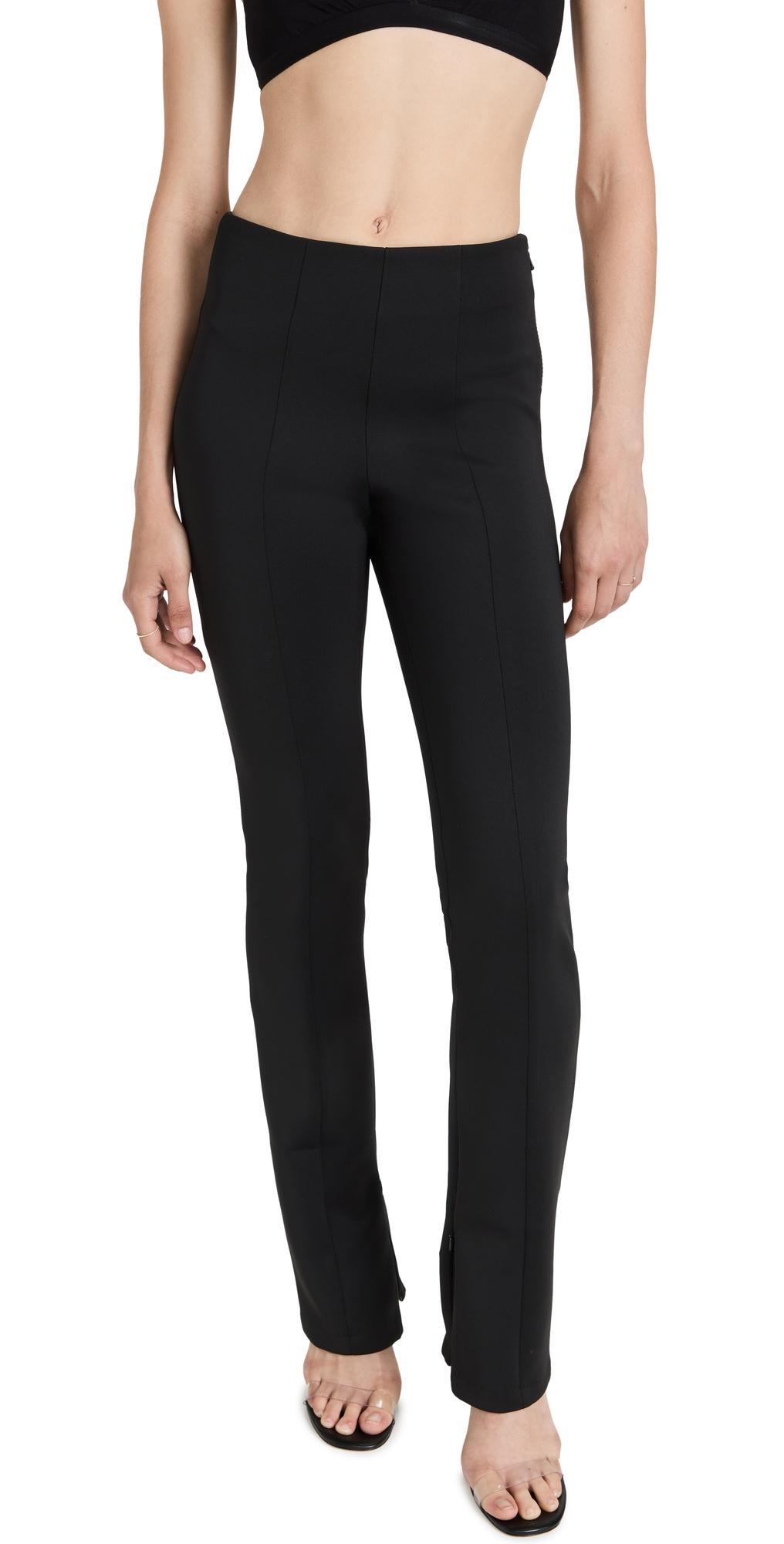Womens Good Waist Flare Scuba Pants Product Image