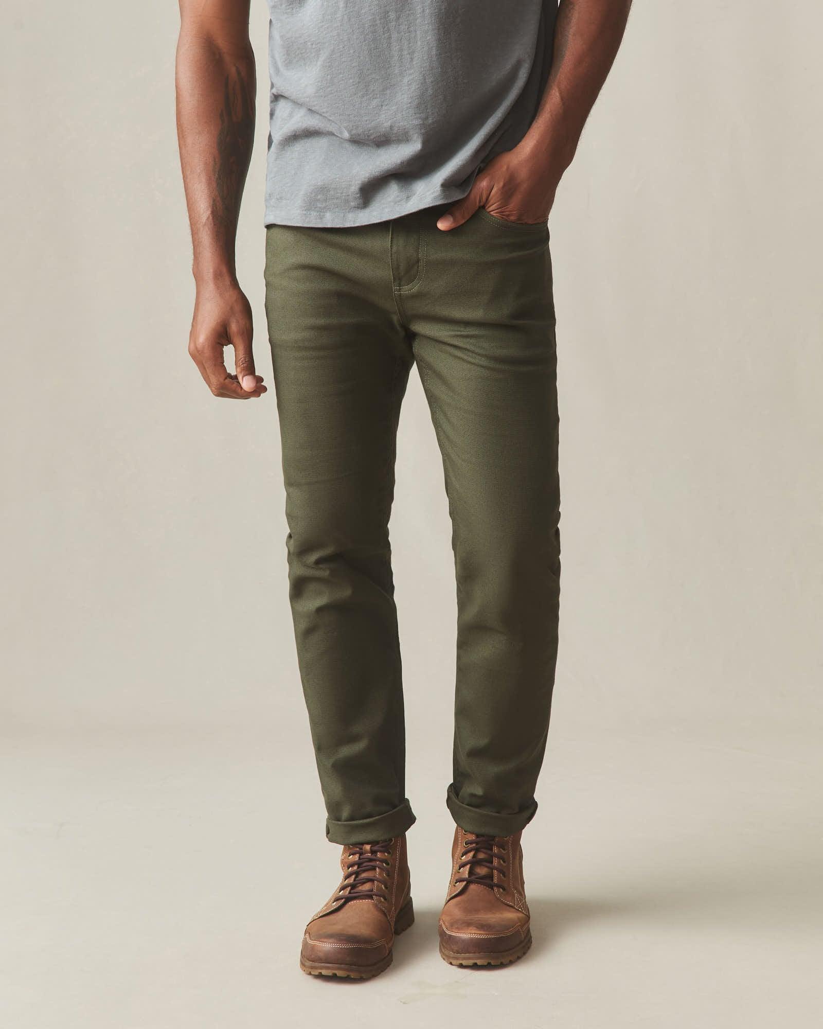 Men's Roughneck Pant Straight - Deep Olive Product Image