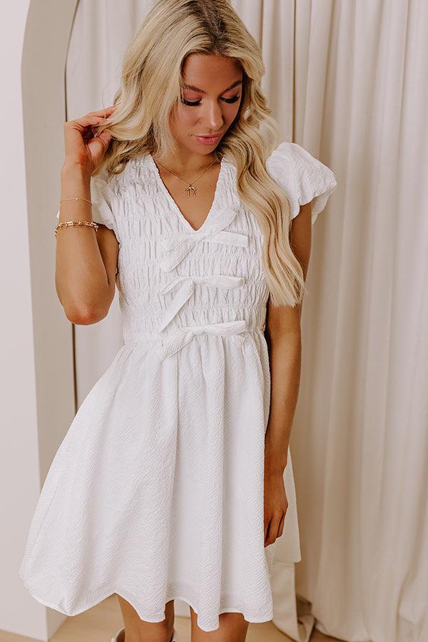 Coquette Dreams Smocked Mini Dress Product Image