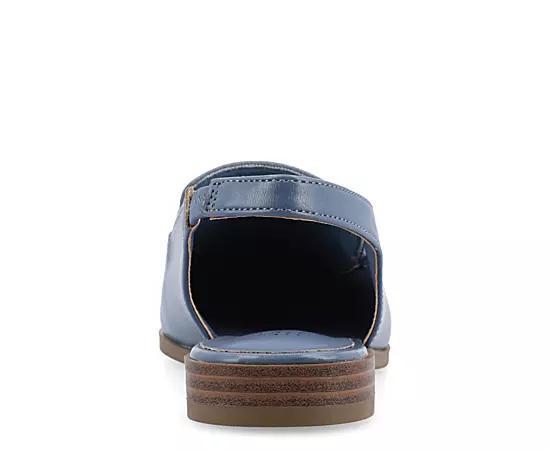 Journee Lainey Women's Tru Comfort Foam™ Flats, Size: 10, Blue Product Image