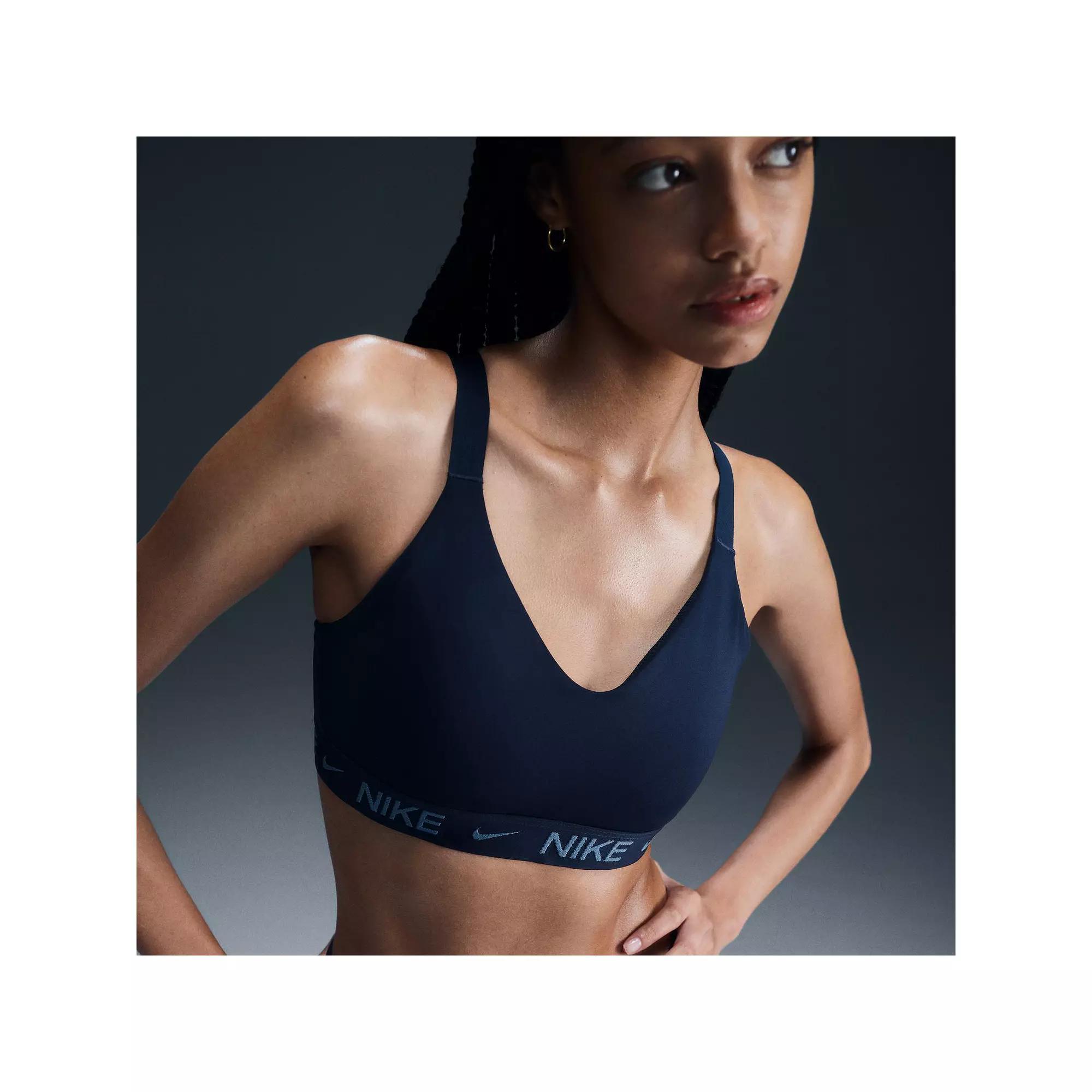 Women's Nike Indy Medium Support Padded Sports Bra, Armory Blue Product Image