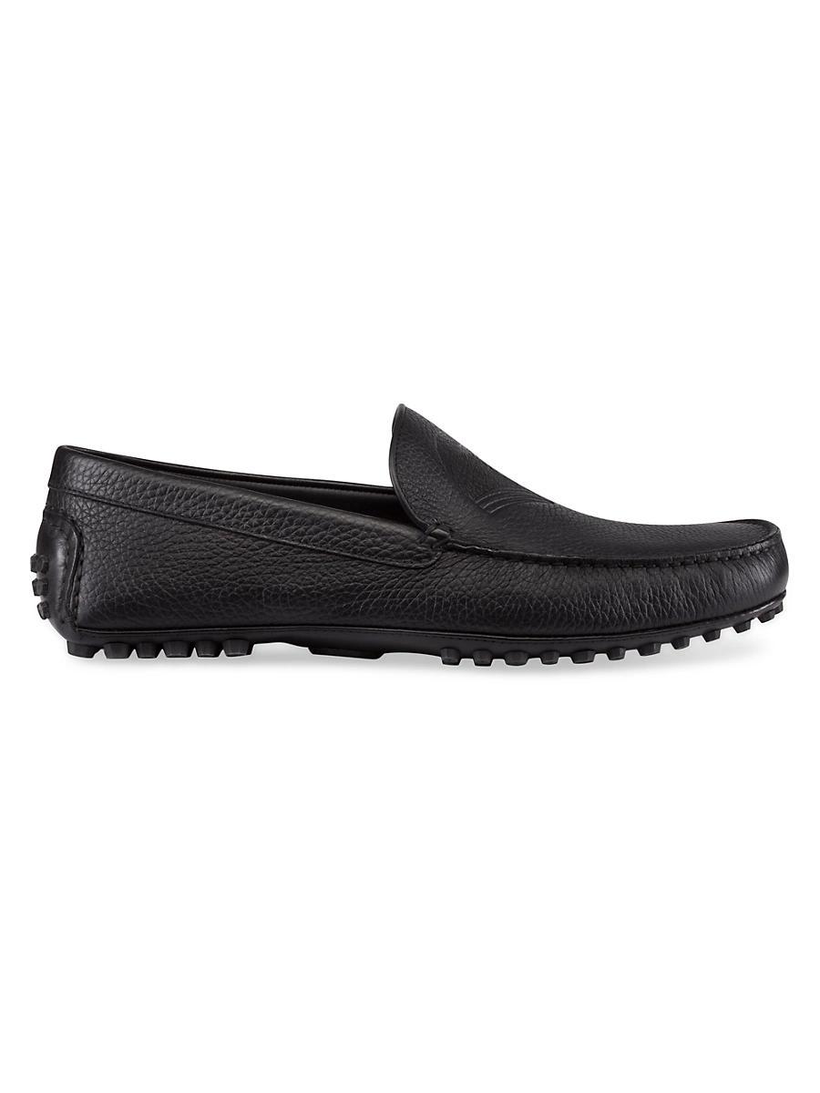 Aston Marc Men's Driving Loafers, Size: 8, Bronze Product Image