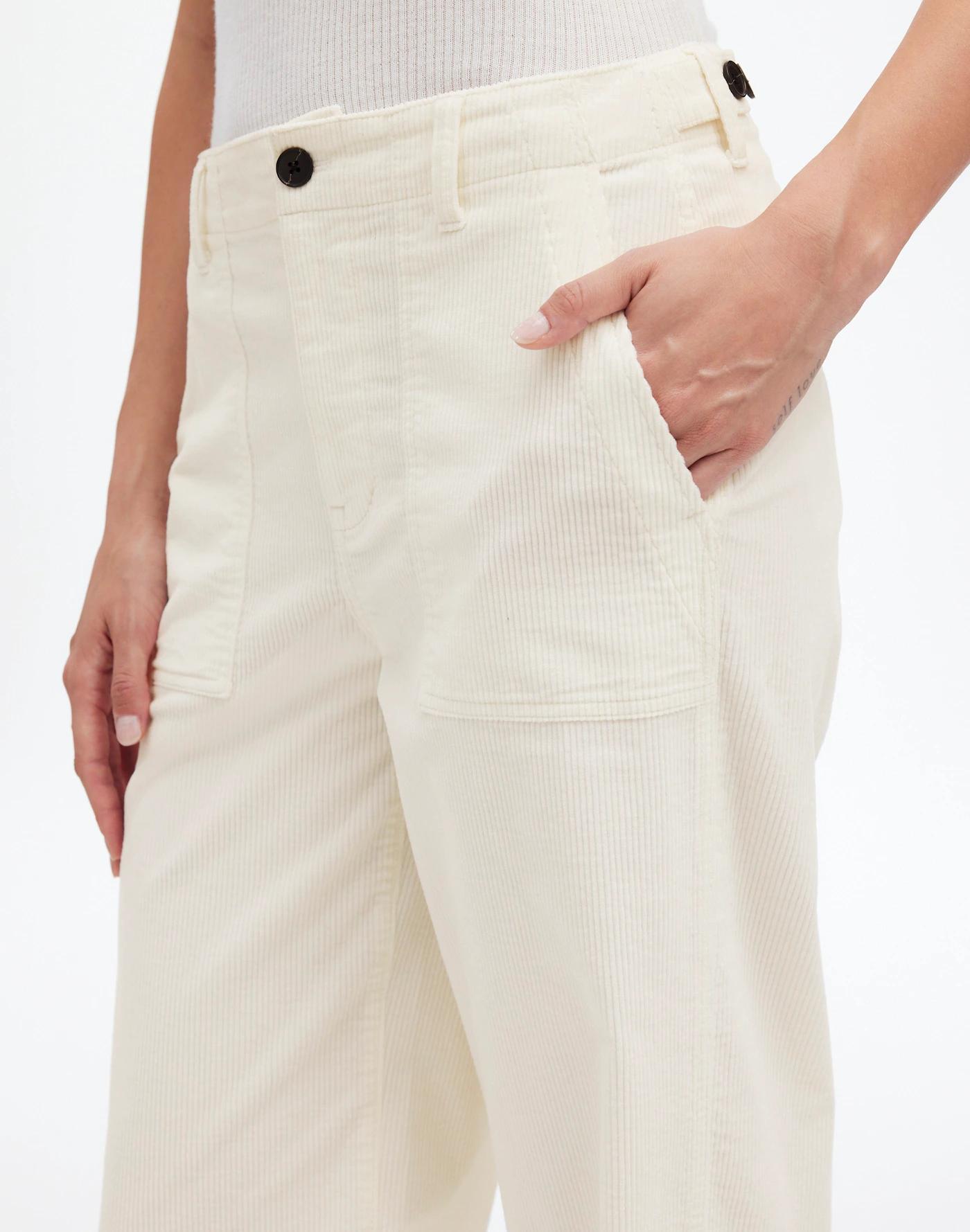 Tall Low-Slung Baggy Utility Pants in Corduroy Product Image