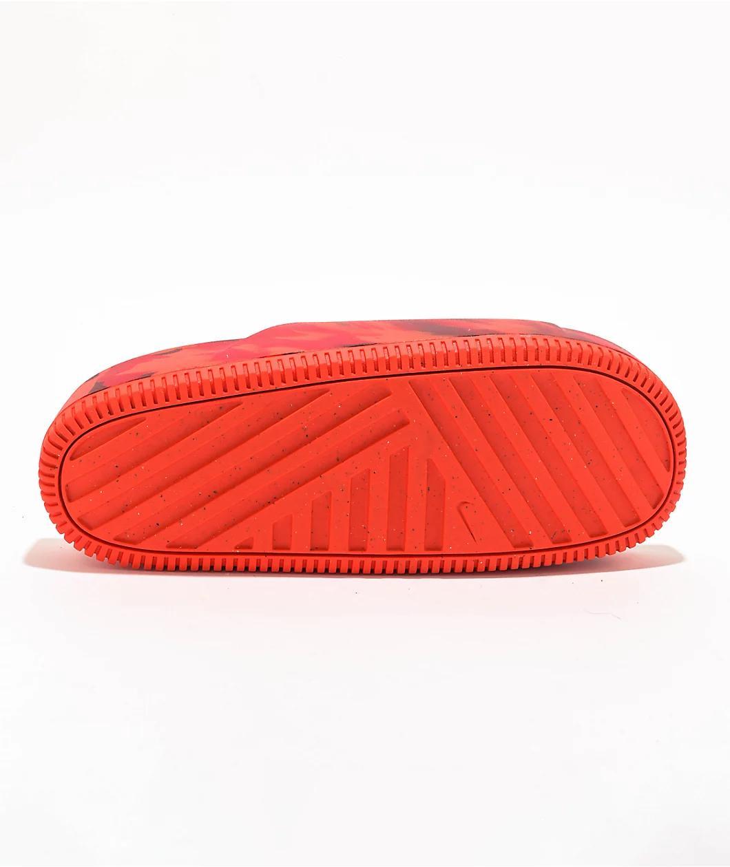 Nike Calm SE Picante Red Slide Sandals Product Image