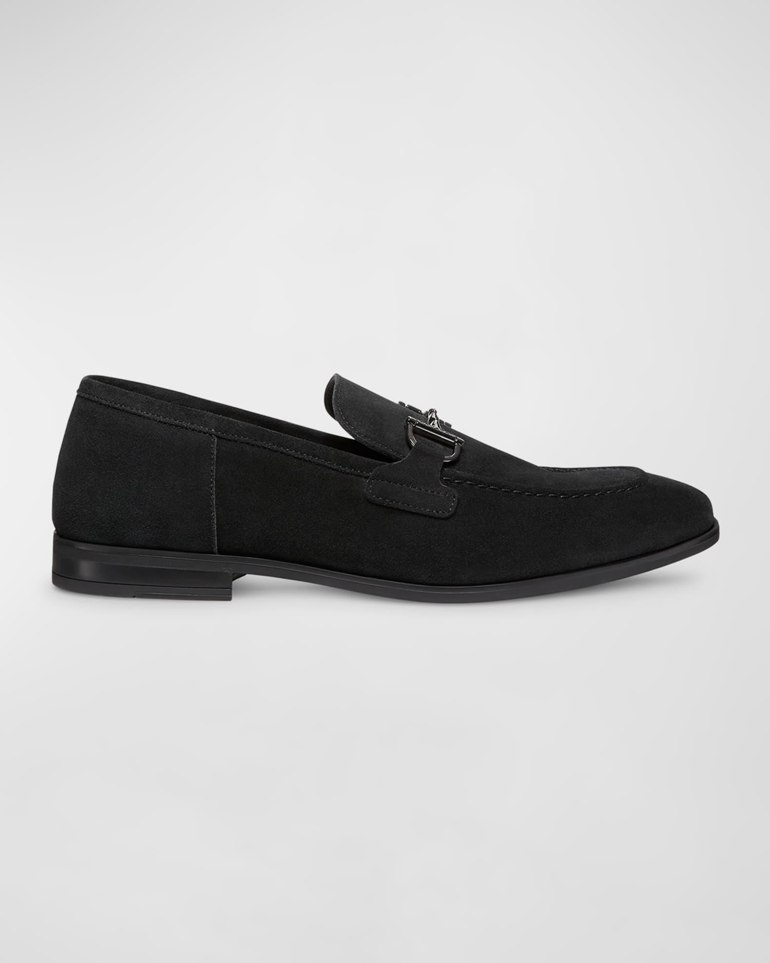 Men's Simon Suede Bit Loafers Product Image