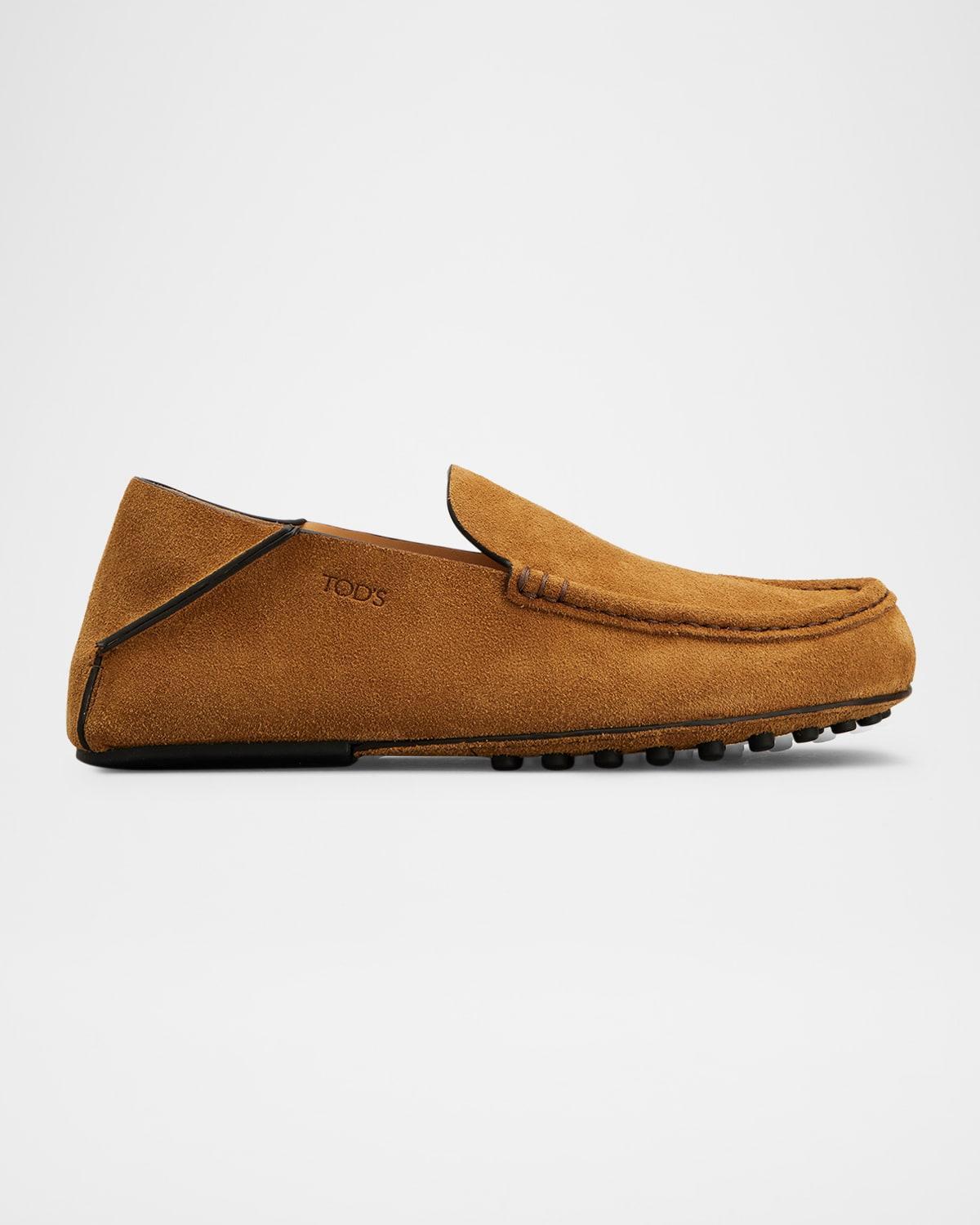 Mens Pantofola Suede Moccasin Slipper Loafers Product Image