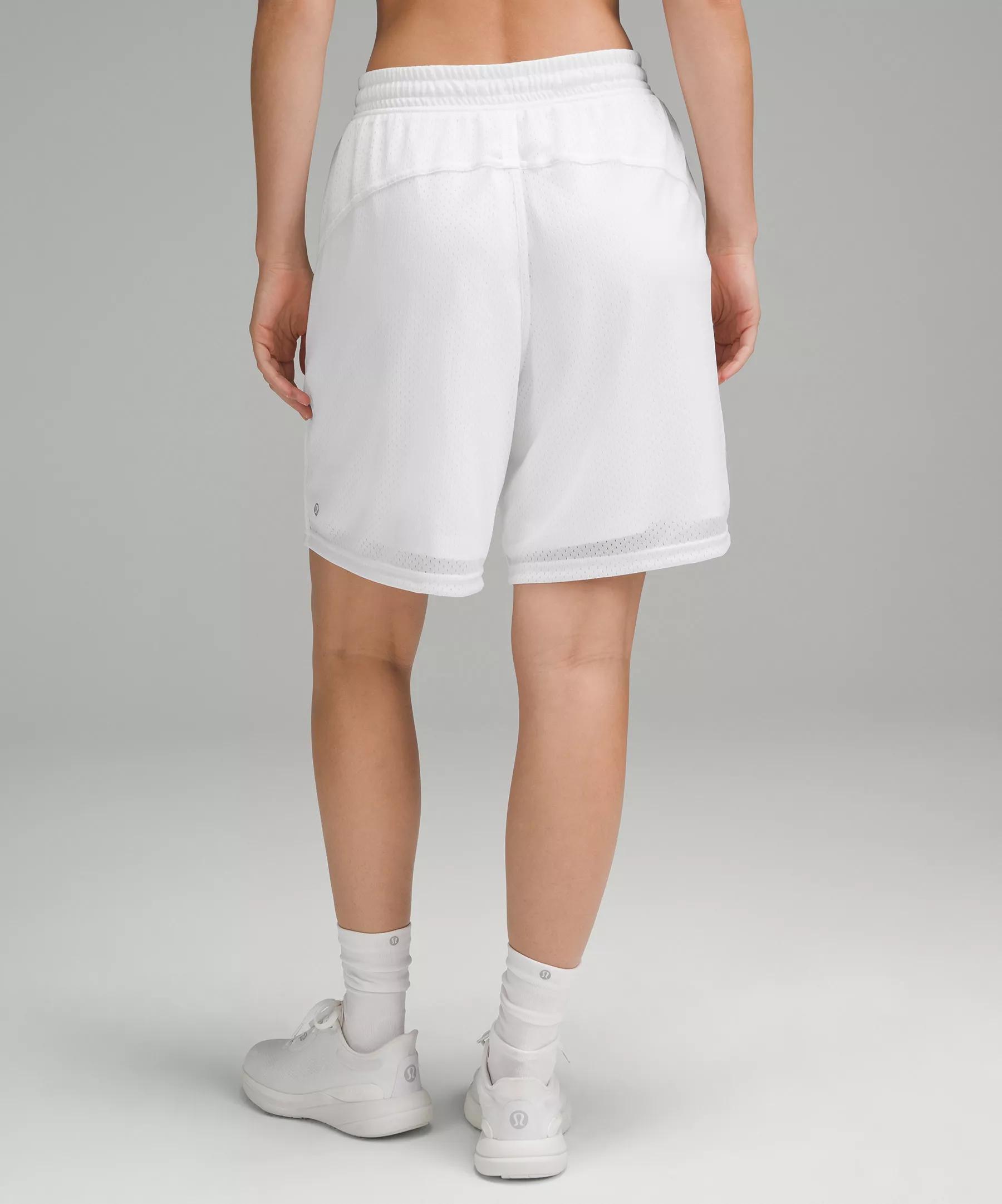 Relaxed-Fit Mesh Training Short 8" Product Image