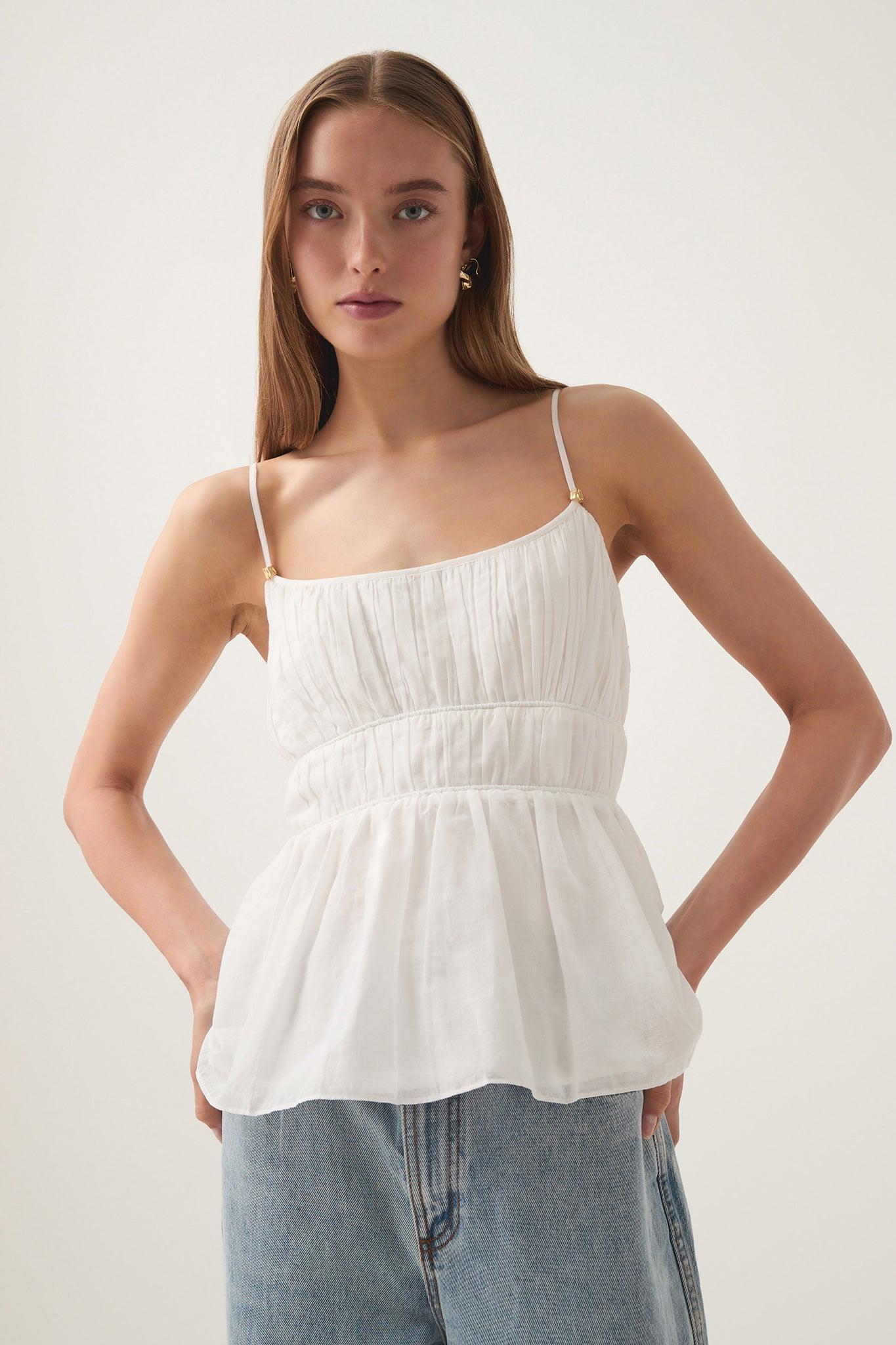 Violette Bubble Hem Mini Dress Product Image
