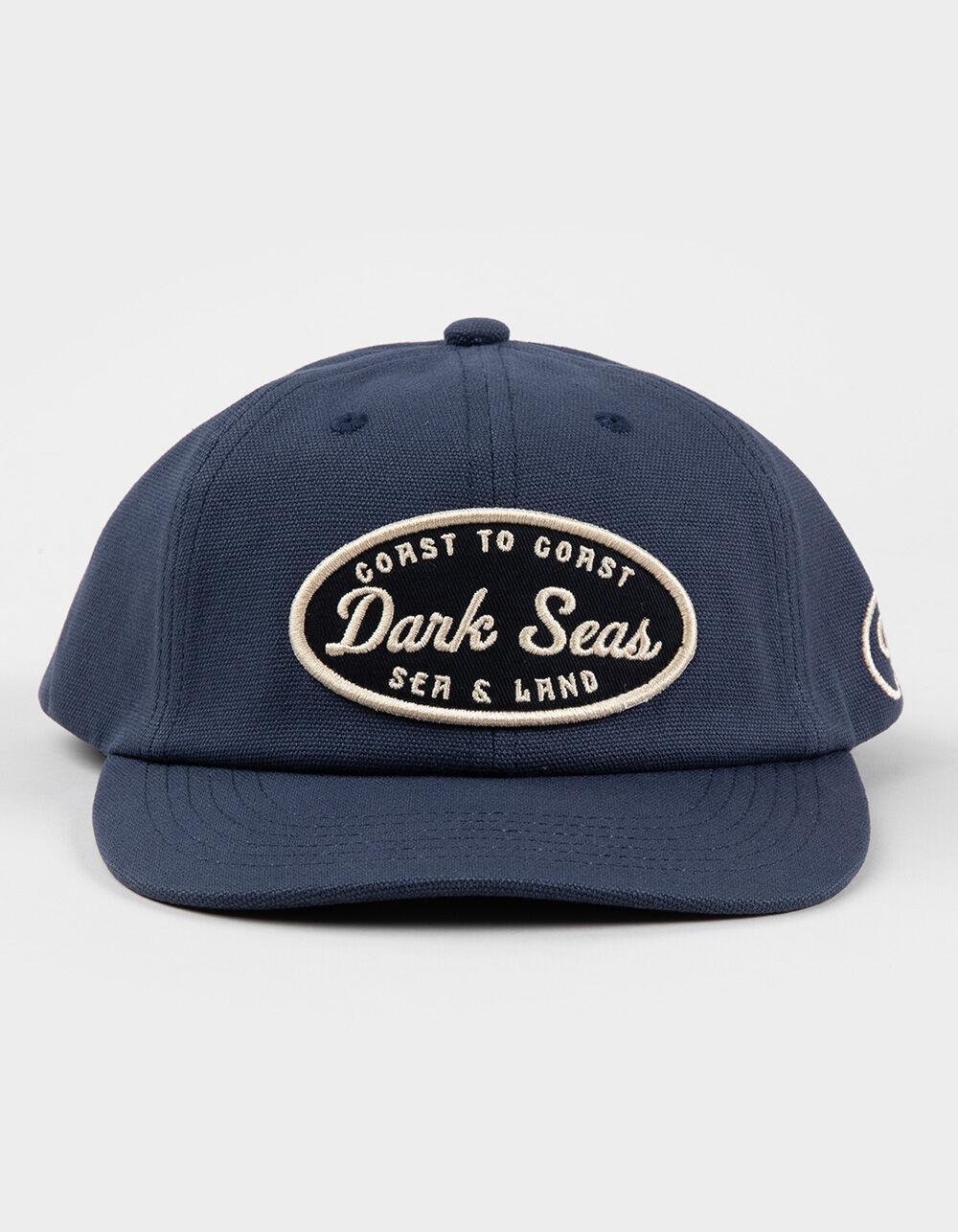 DARK SEAS Hitch Unstructured Snapback Hat - NAVY Product Image