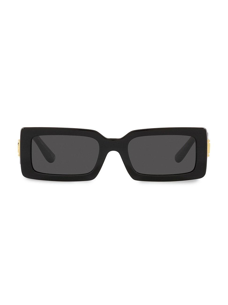Dolce  Gabbana Womens 53mm Rectangle Sunglasses Product Image