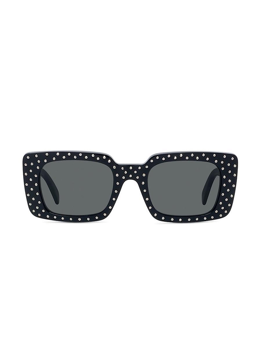 Womens 51MM Rectangular Sunglasses Product Image
