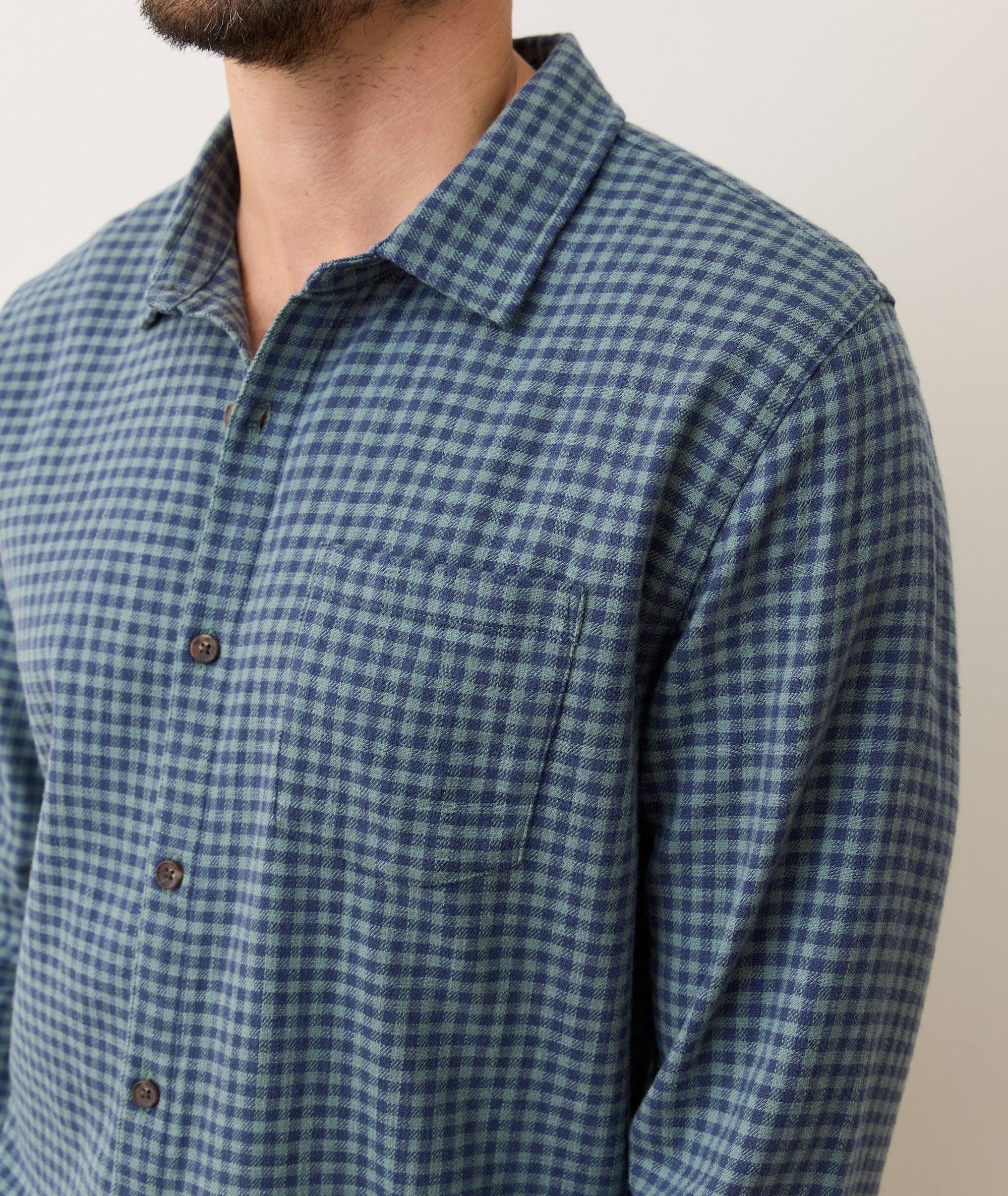 Stretch Selvage Long Sleeve Shirt Product Image