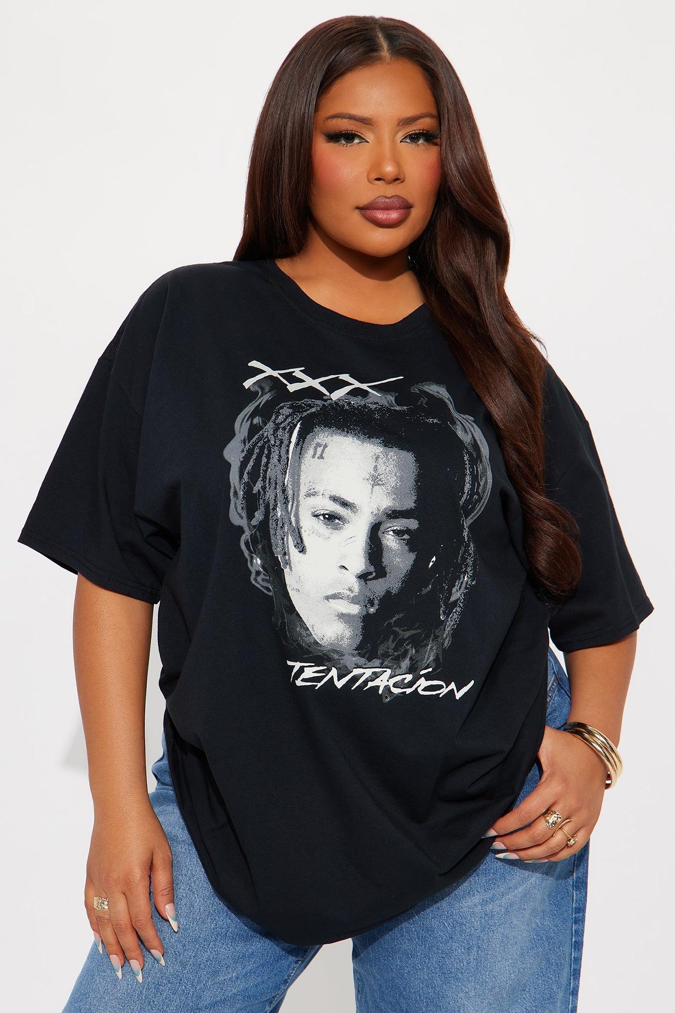 XXX TENTACION Only Oversized Tee - Black Product Image