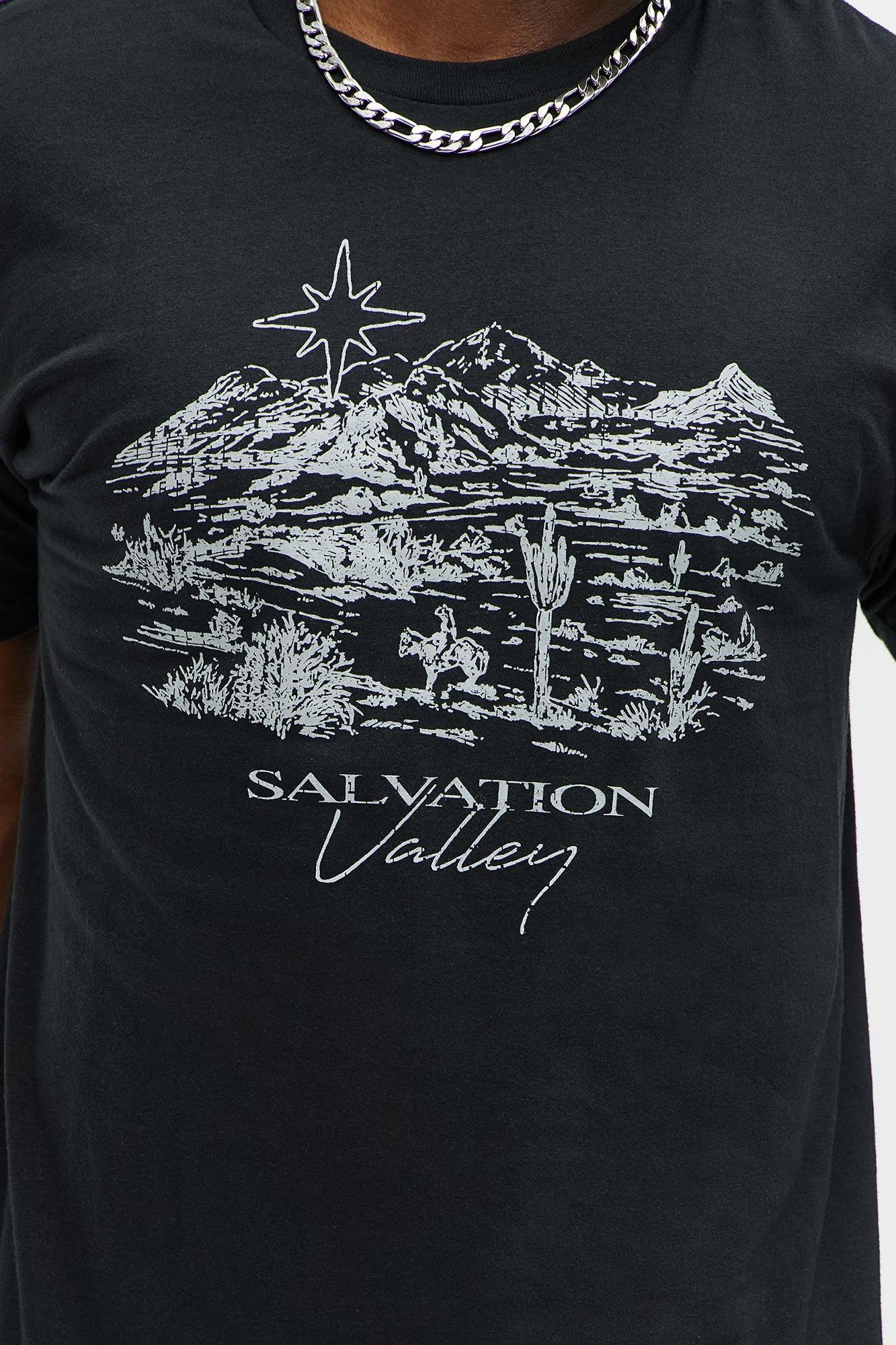Salvation Valley Mens Short Sleeve Tee - Black Product Image