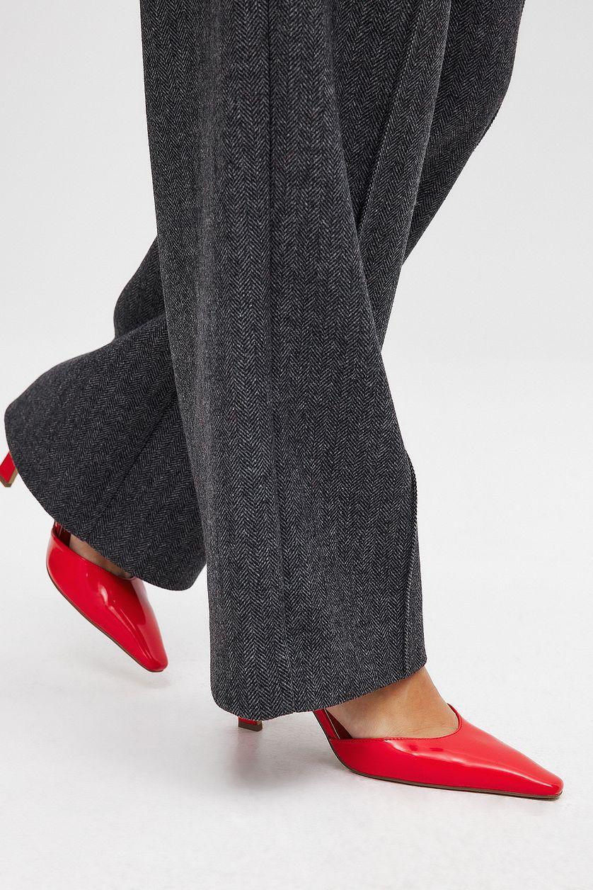 Slim Toe Ankle Strap Pumps Product Image