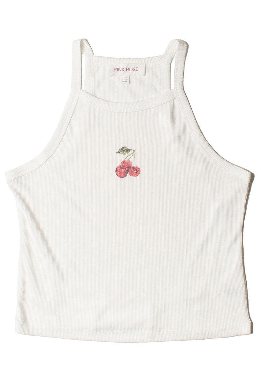 Cherry Halter Tank Product Image