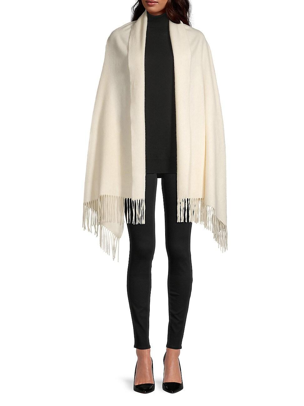 Fringed Cashmere Evening Wrap Product Image