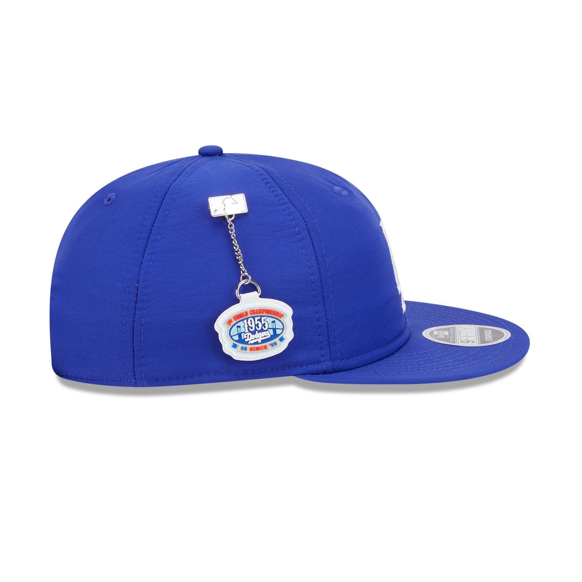 Los Angeles Dodgers Team Color Retro Crown 9FIFTY Adjustable Hat Male Product Image