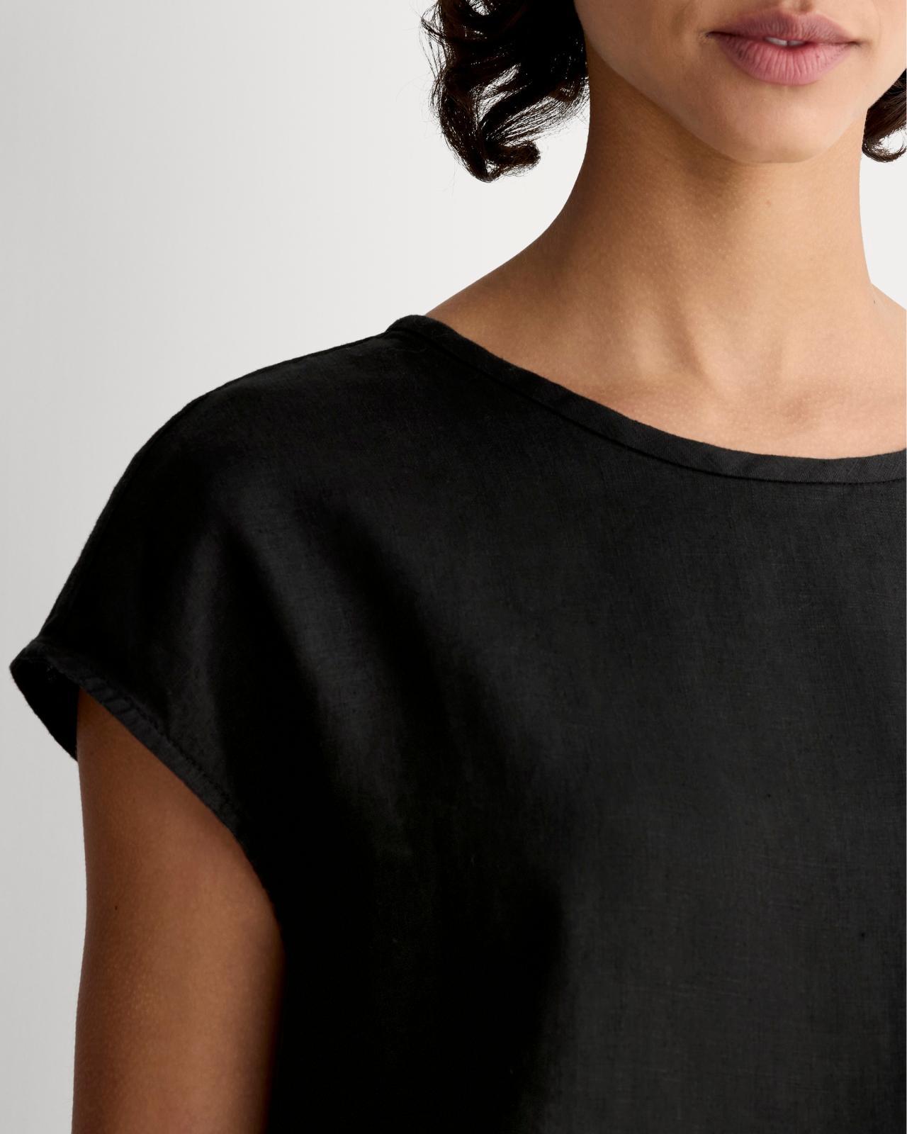 The Muscle Top in Linen Product Image