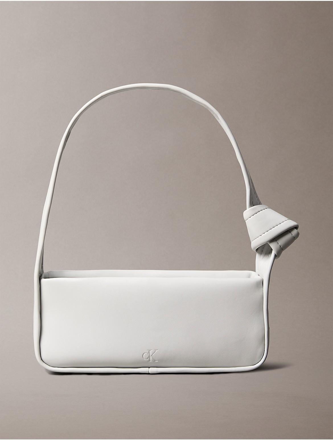 Calvin Klein Women's Knotted Small Shoulder Bag - Brown Product Image