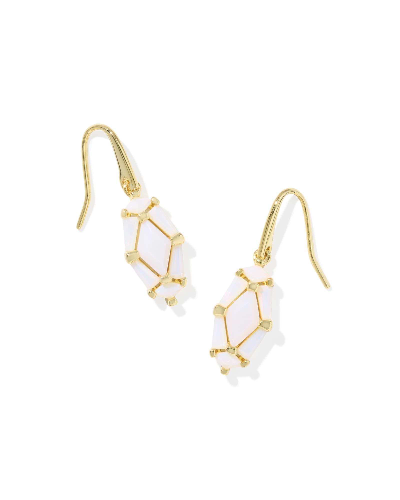 Lindy Rae Lee Gold Drop Earrings Product Image