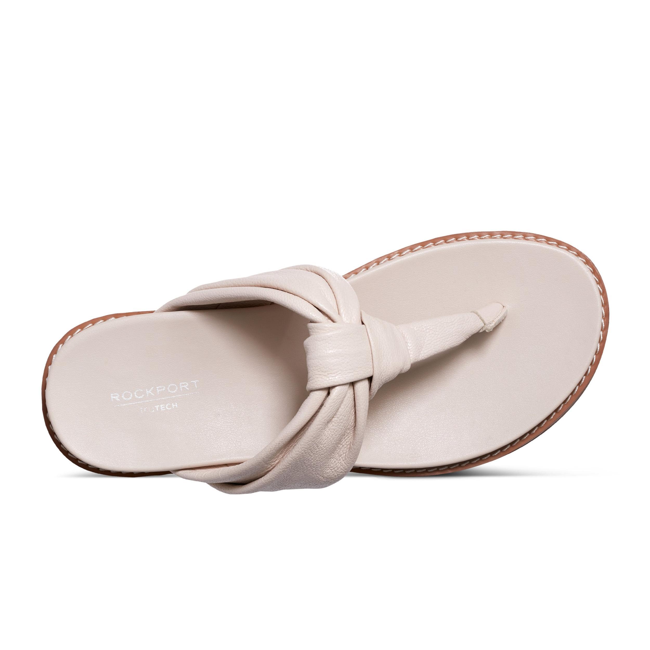 Women's Osarra Open Toe Thong Casual Flat Sandals Product Image