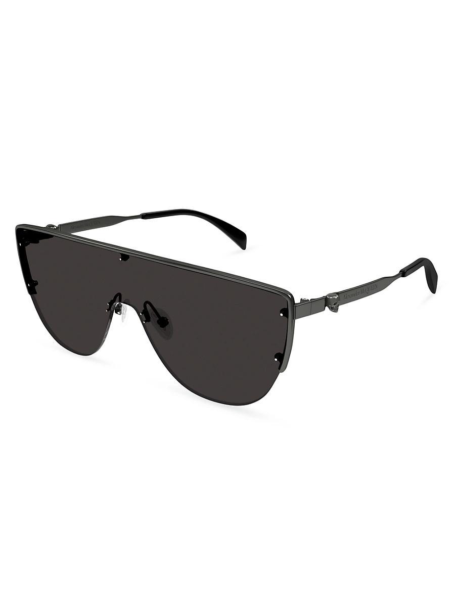 Womens Floating Skull 99MM Metal Mask Sunglasses Product Image