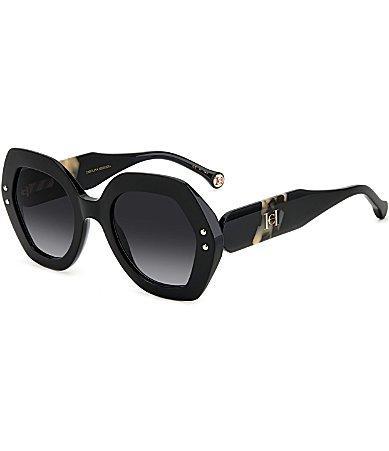 Carolina Herrera HER0126S Geometric Oval Sunglasses Product Image