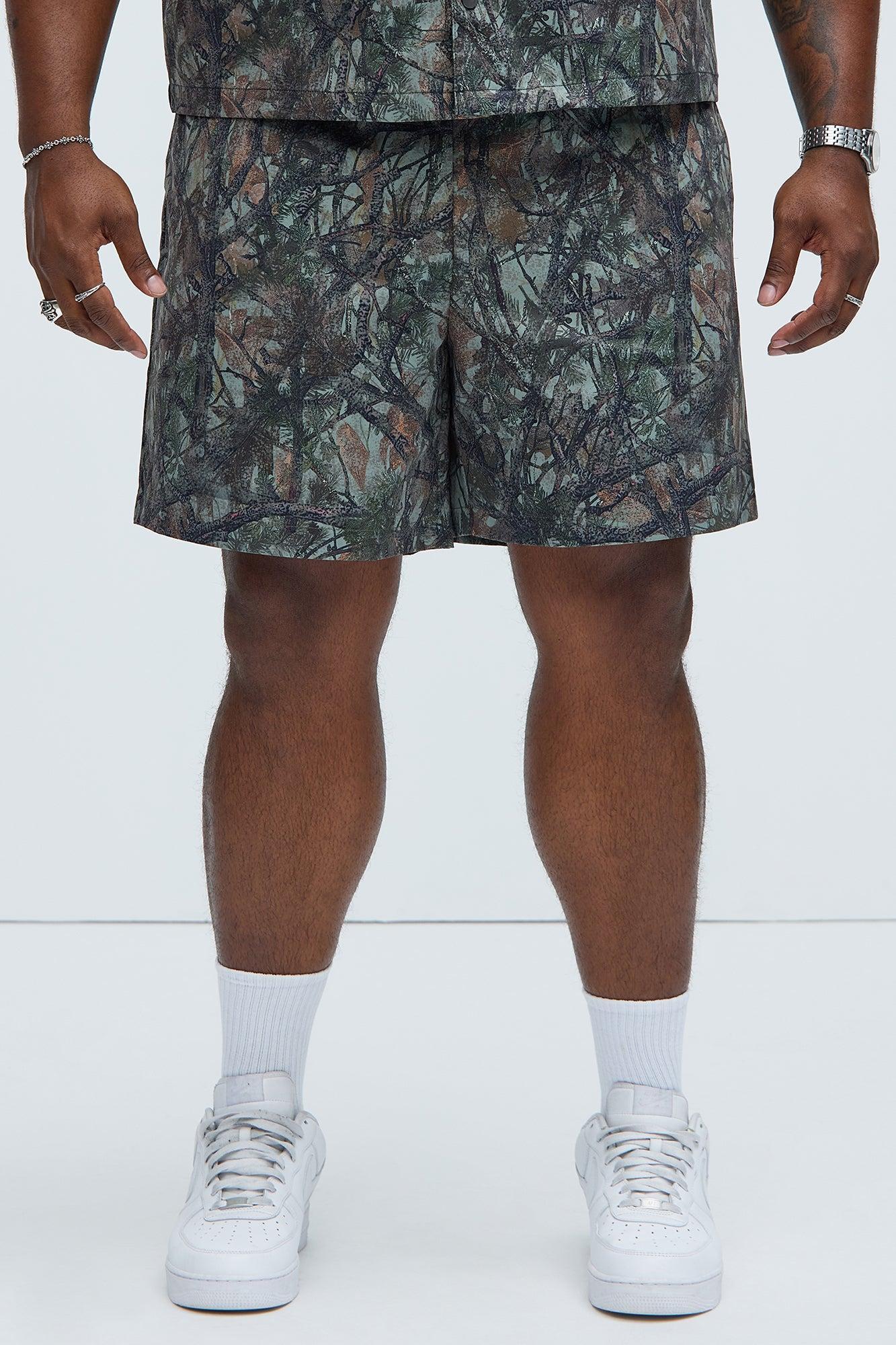 Cleveland Camouflage Warm Up Shorts - Camouflage Product Image