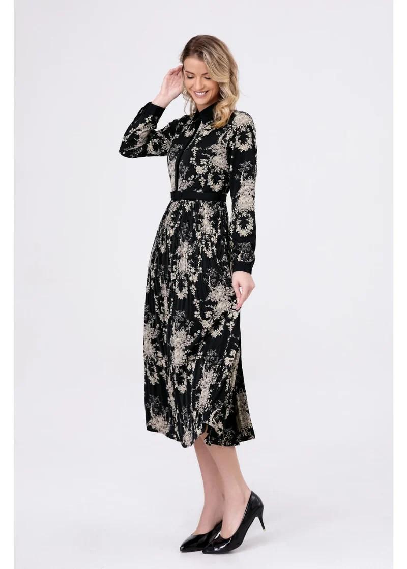 Evening Blossom Midi Dress Product Image
