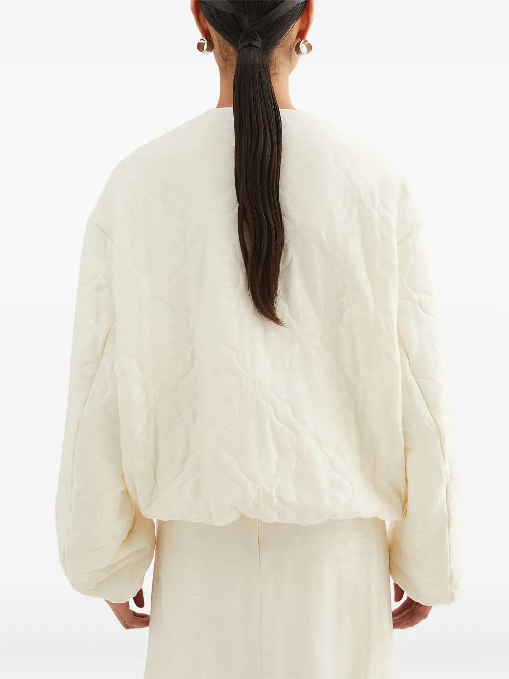 jacquard bomber jacket Product Image