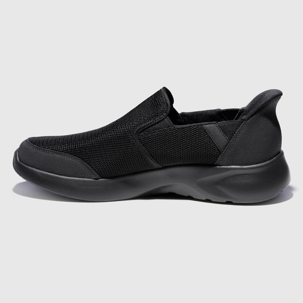 S Sport By Skechers Mens Presley Sneakers - Black 10: Slip-On, Cushioned Insole, Machine Washable Product Image