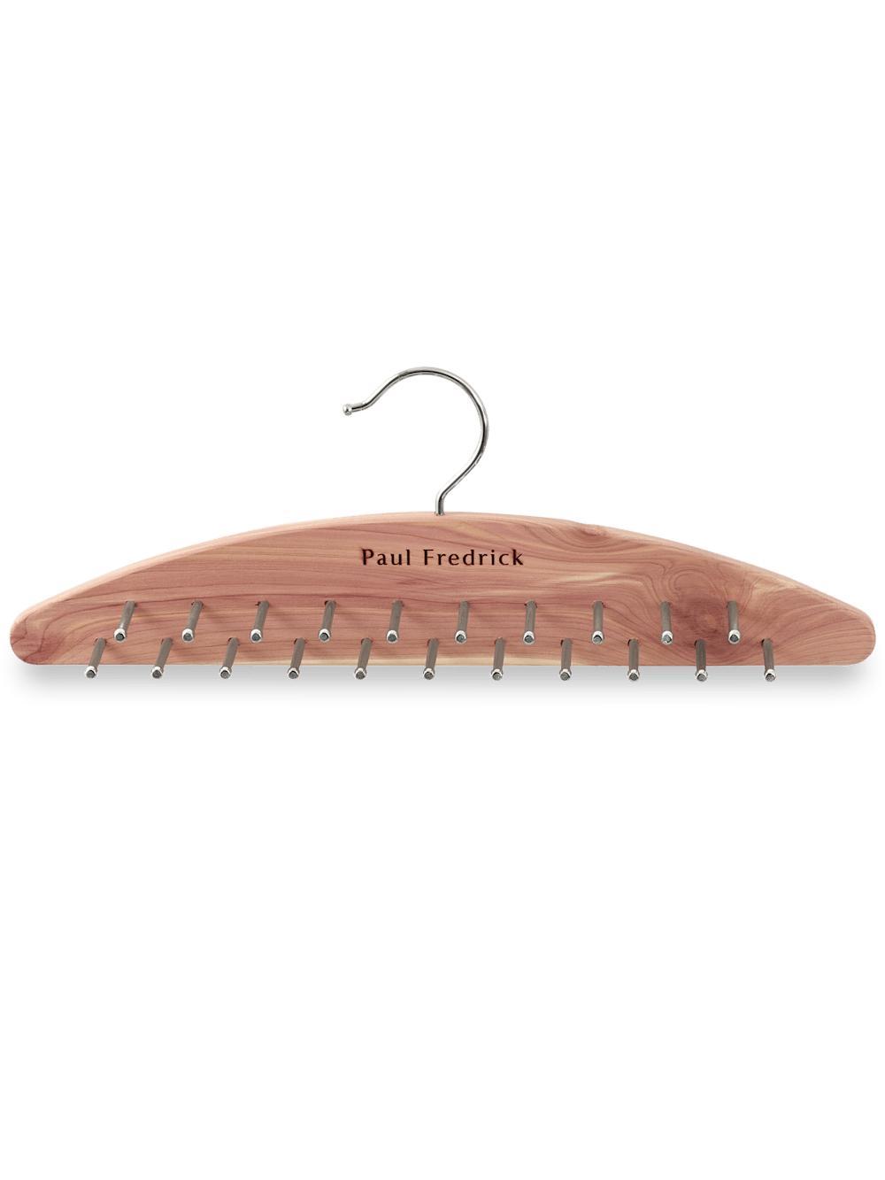 Cedar Tie Organizer Hanger - Cedar Product Image