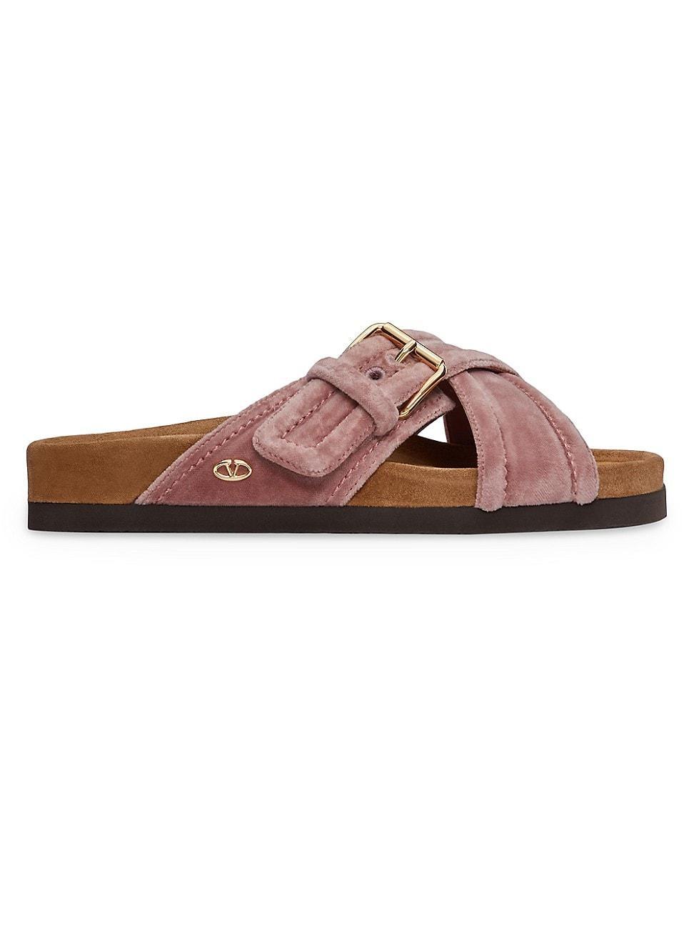 Anywhere Crisscross Buckle Slide Sandals Product Image