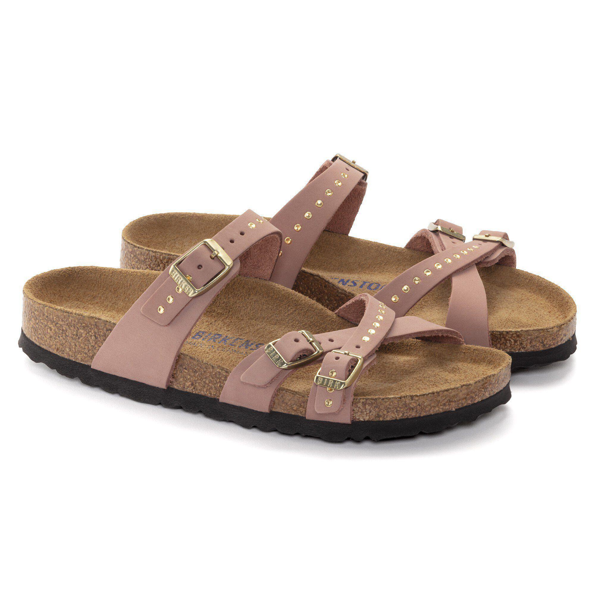 Franca Soft Footbed
 Nubuck Leather Old Rose Product Image