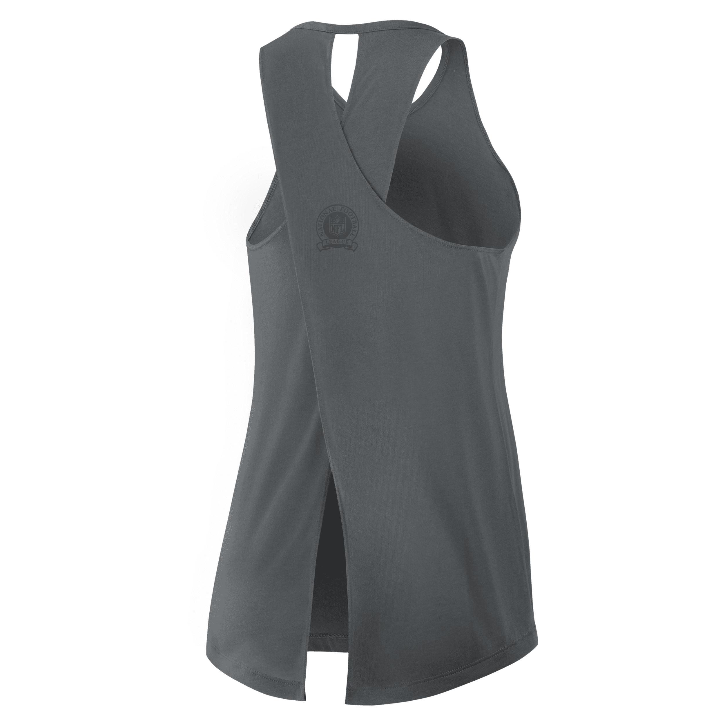 New Orleans Saints Established Nike Women's Dri-FIT NFL Tank Top Product Image
