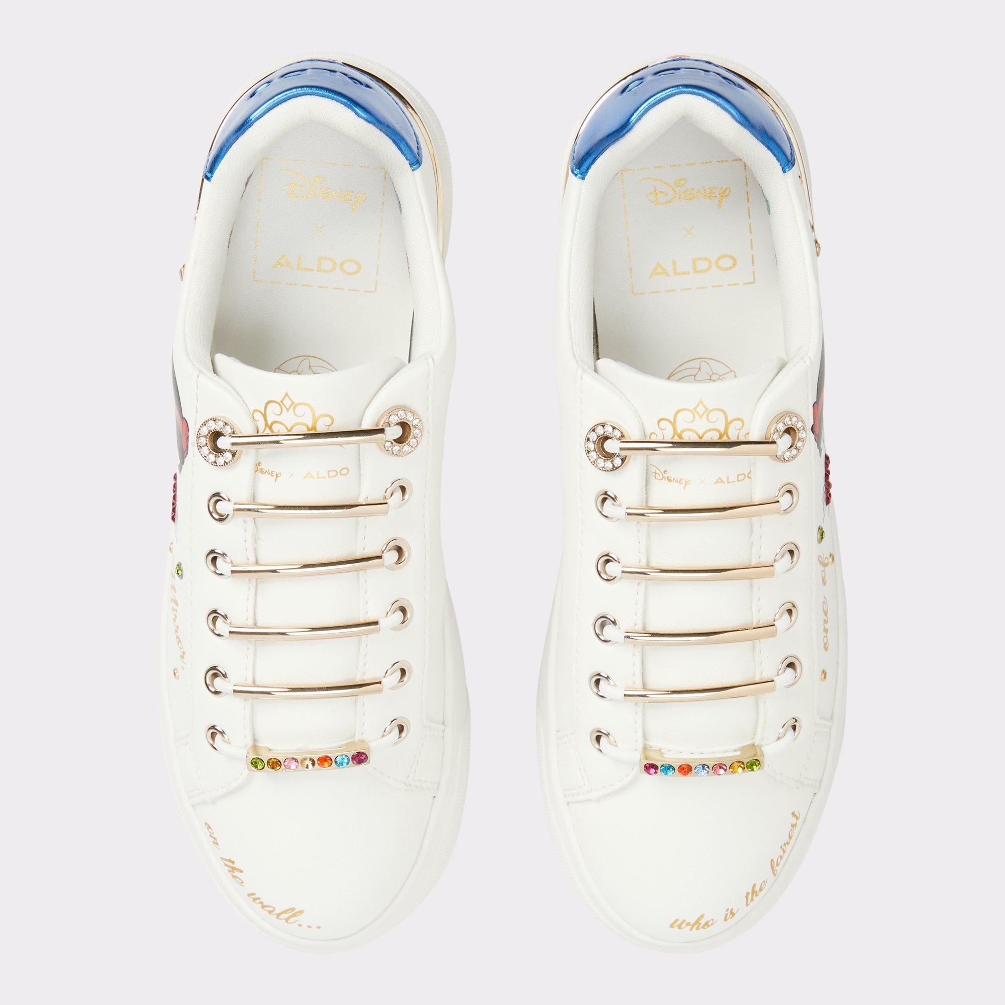 ALDO Snowwhitekicks - Women's Low Top Sneaker Sneakers - White, Size 8.5 Product Image