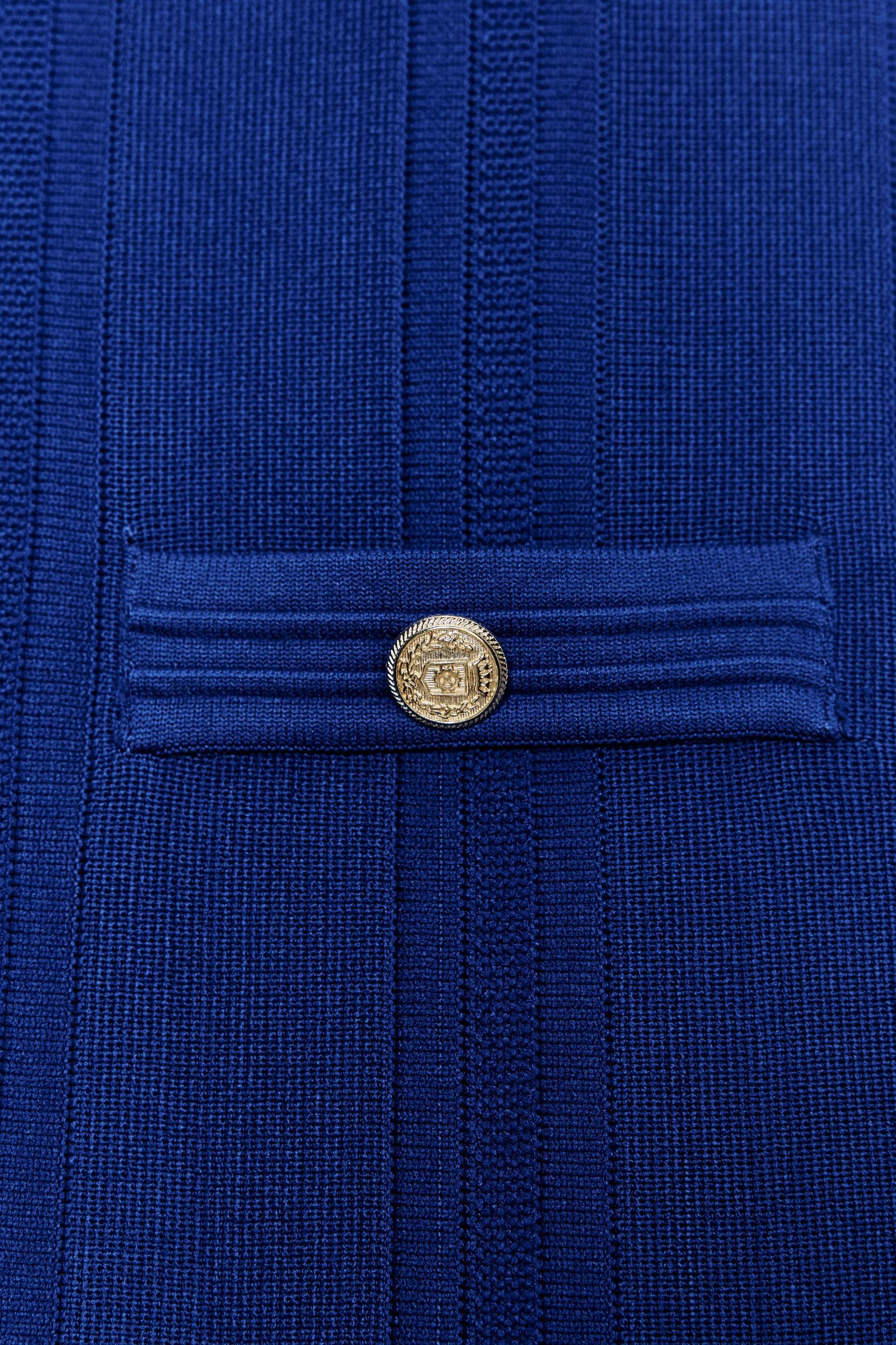 PLEATED KNIT DRESS Product Image