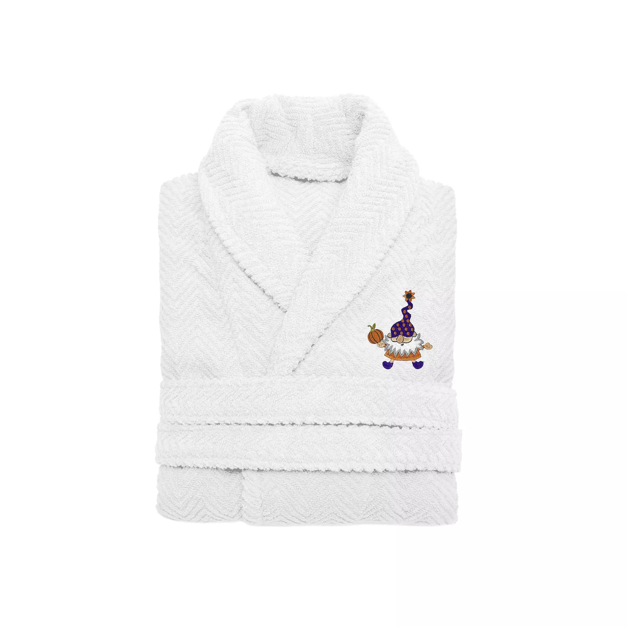 Linum Home Textiles 100% Turkish Cotton Embroidered Halloween Bathrobe, Womens Product Image