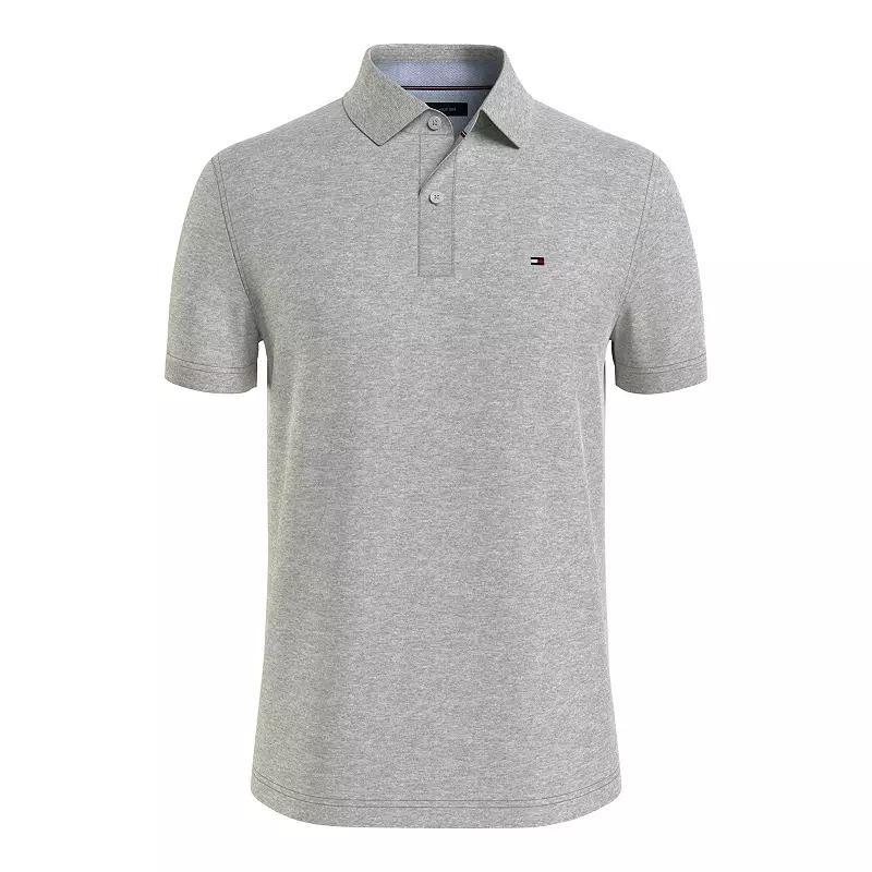 Men's Tommy Hilfiger Justin Polo, Size: XS, Gray Grey Product Image
