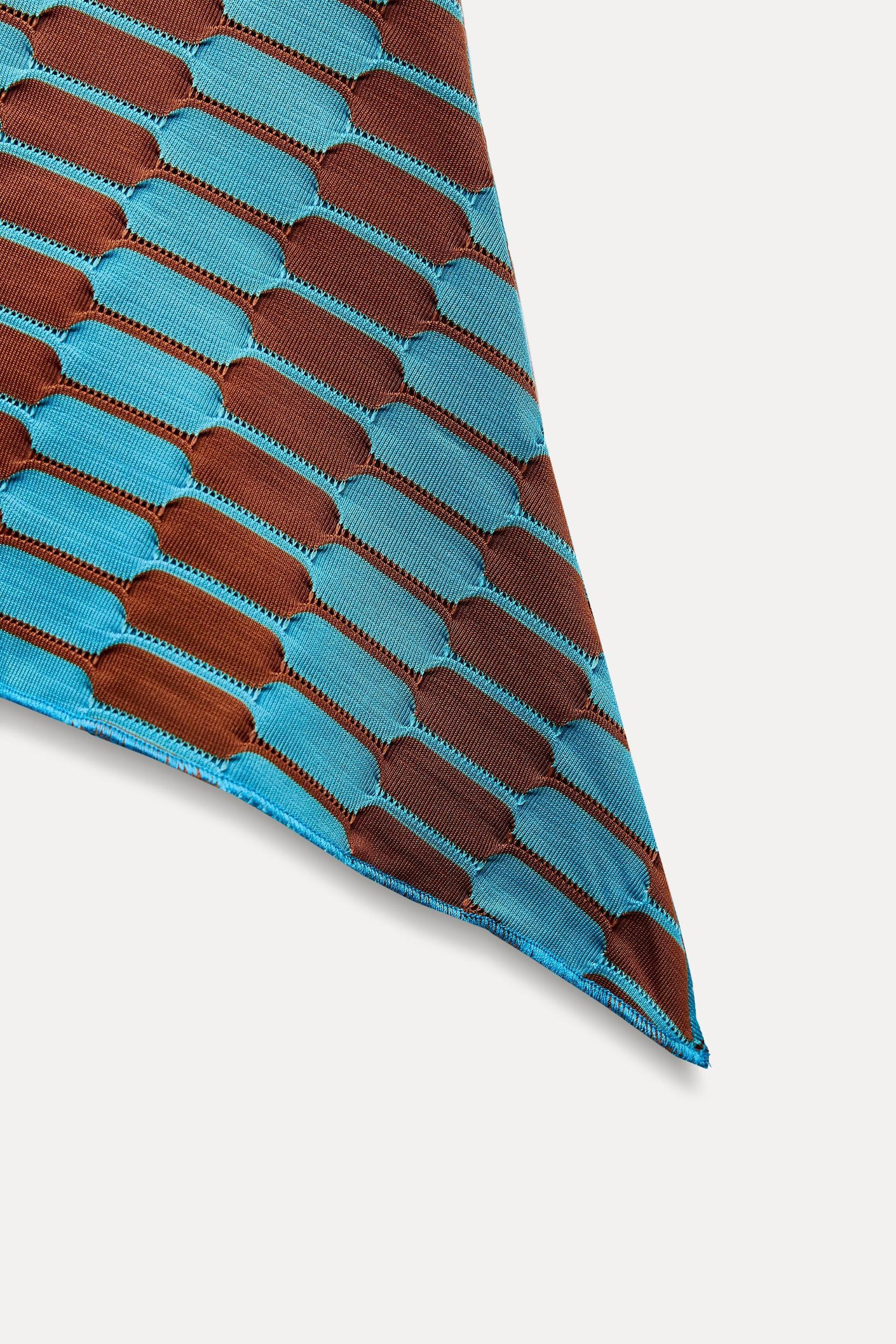 ASYMMETRIC JACQUARD TOP Product Image