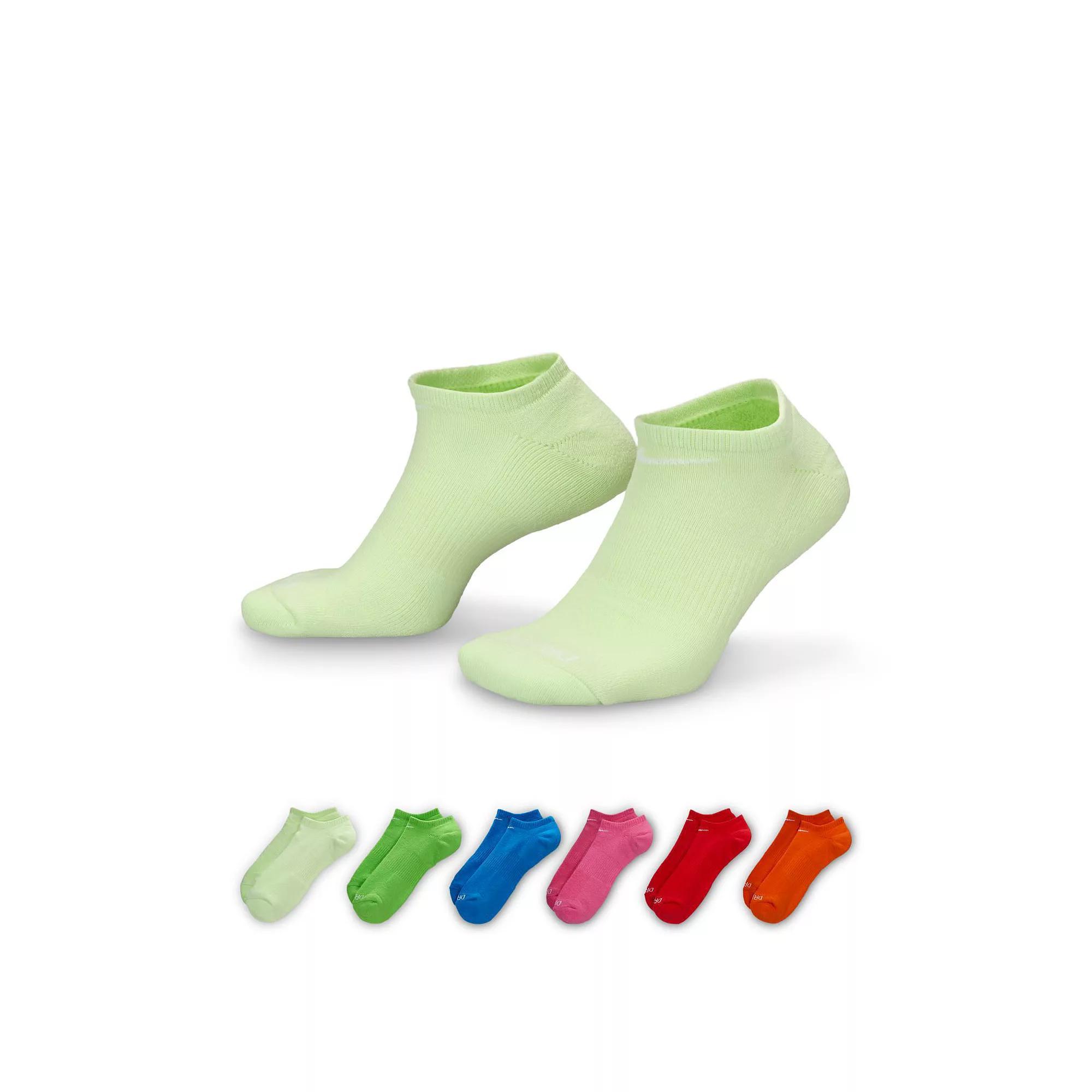 Nike Everyday Plus Cushioned Training No-Show Socks (6 Pairs) Product Image