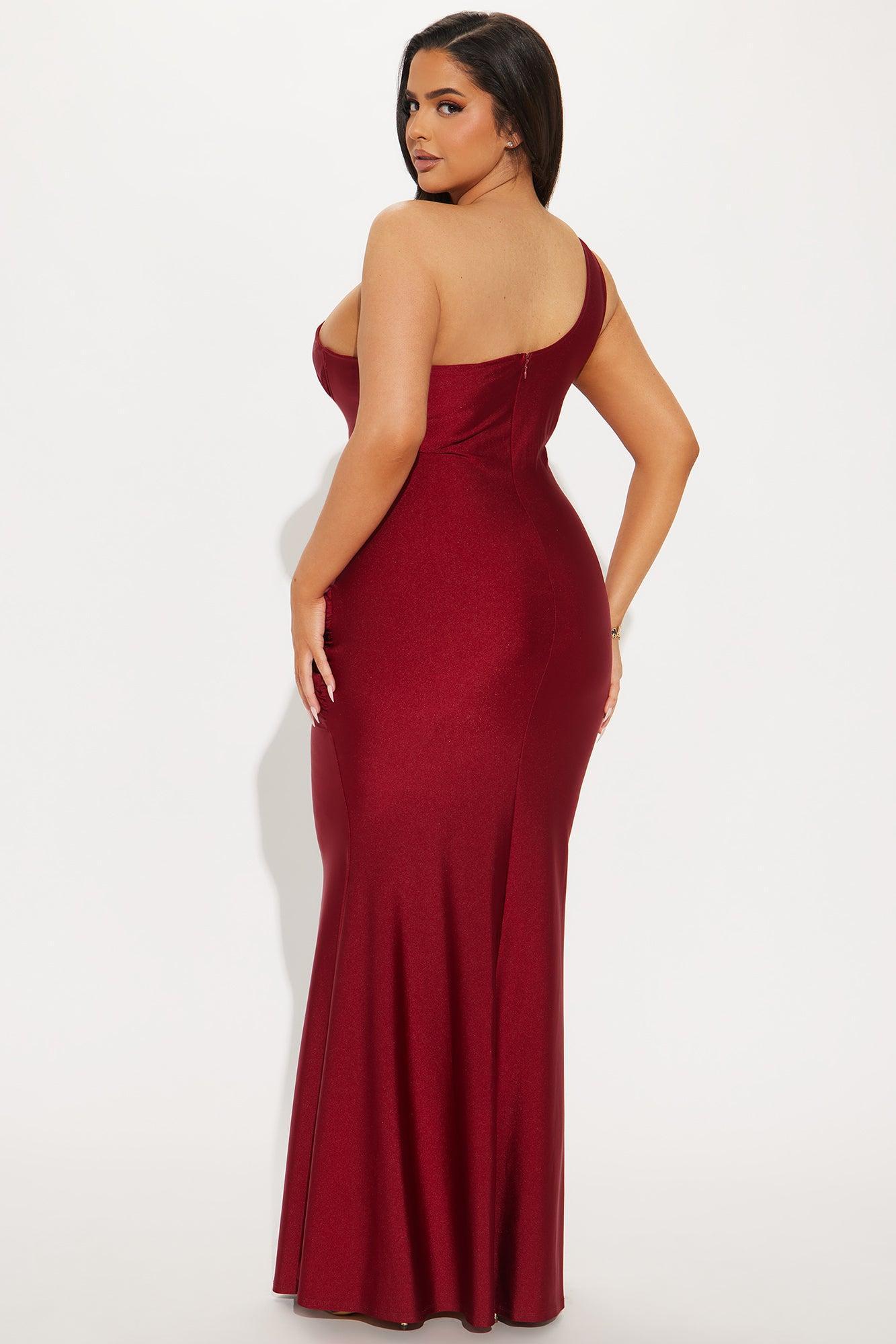 As You Know It Maxi Dress - Wine Product Image